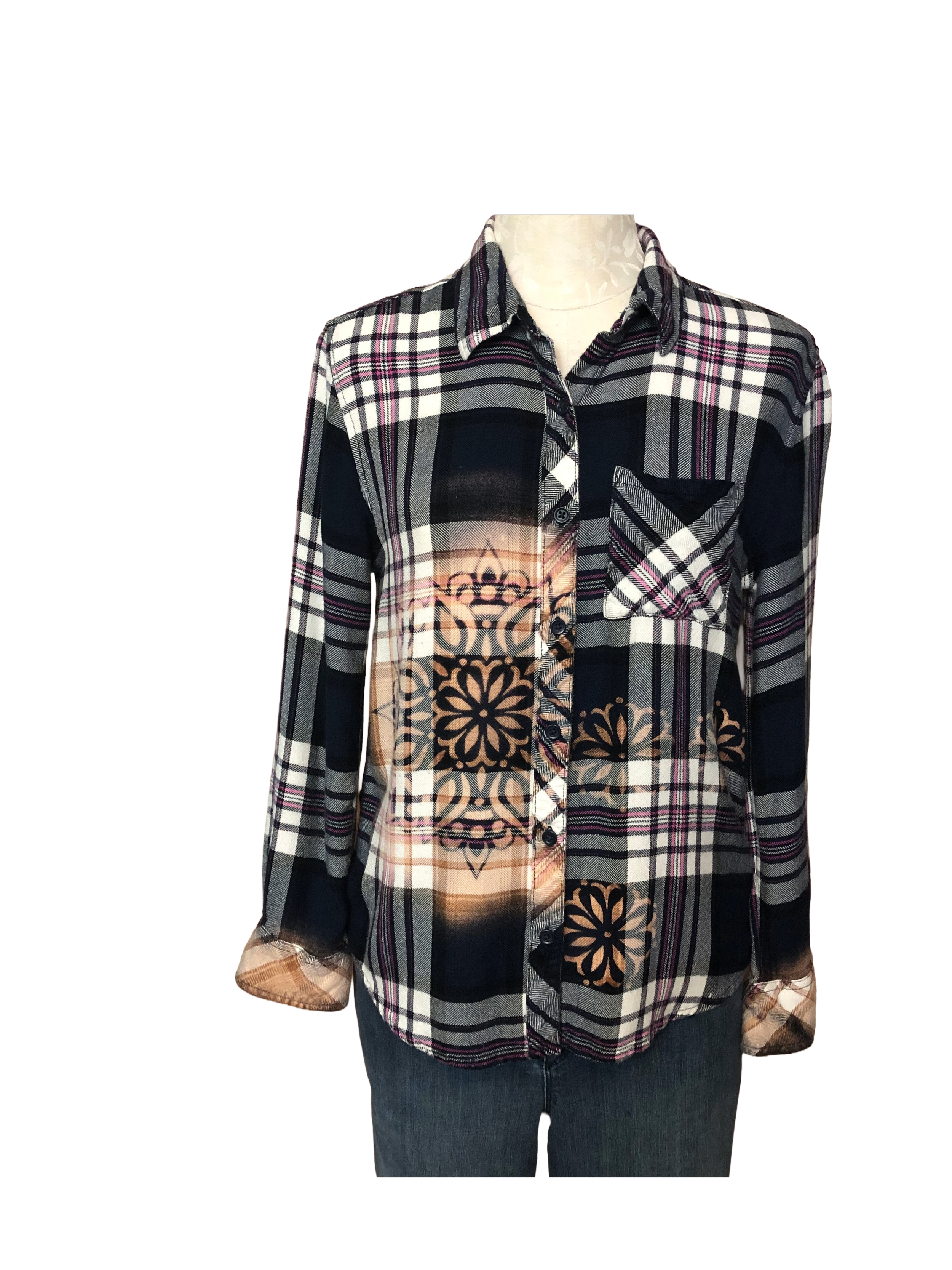 Floral Flannel - Womens S