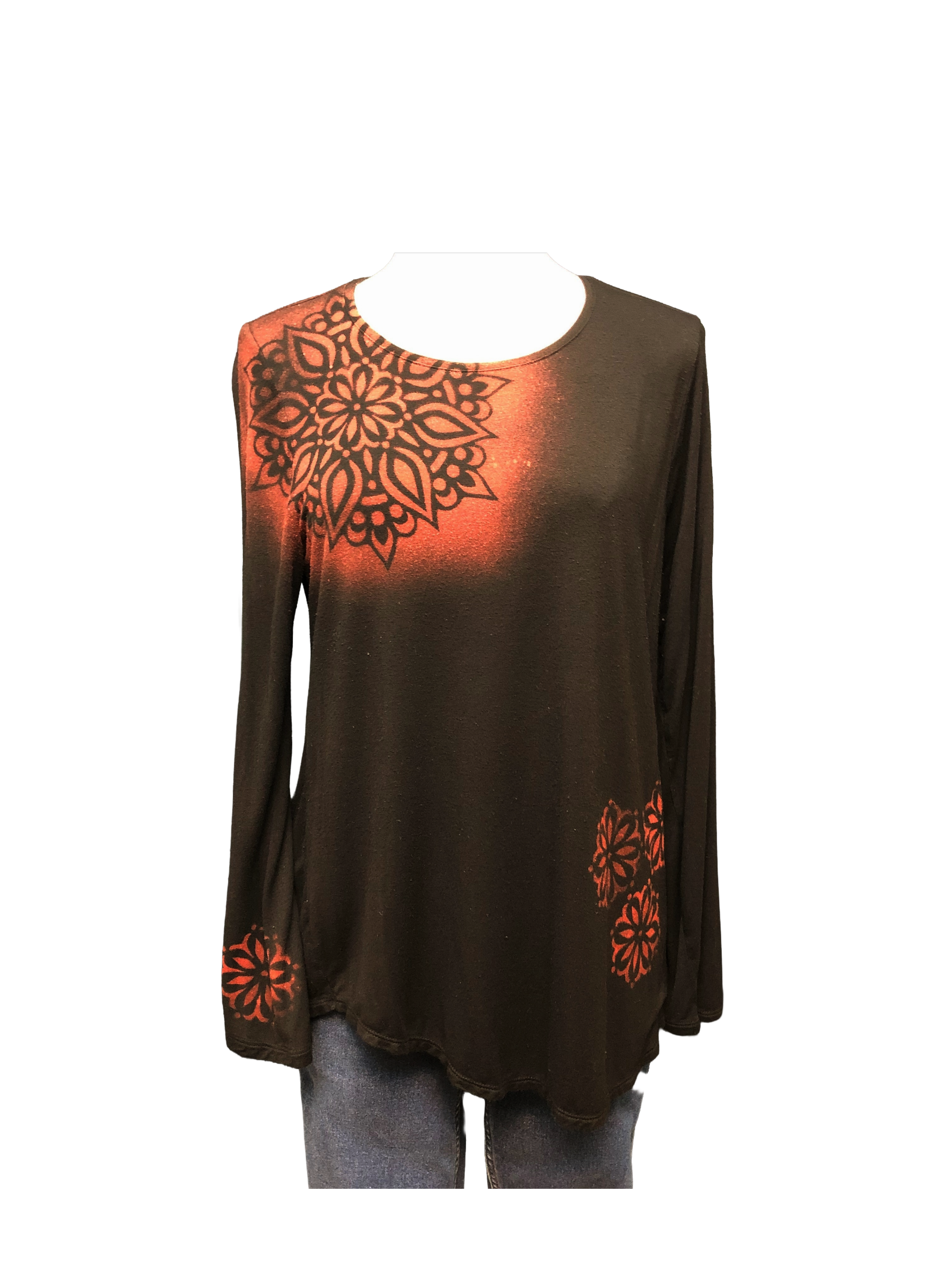 Flower Top - Womens L