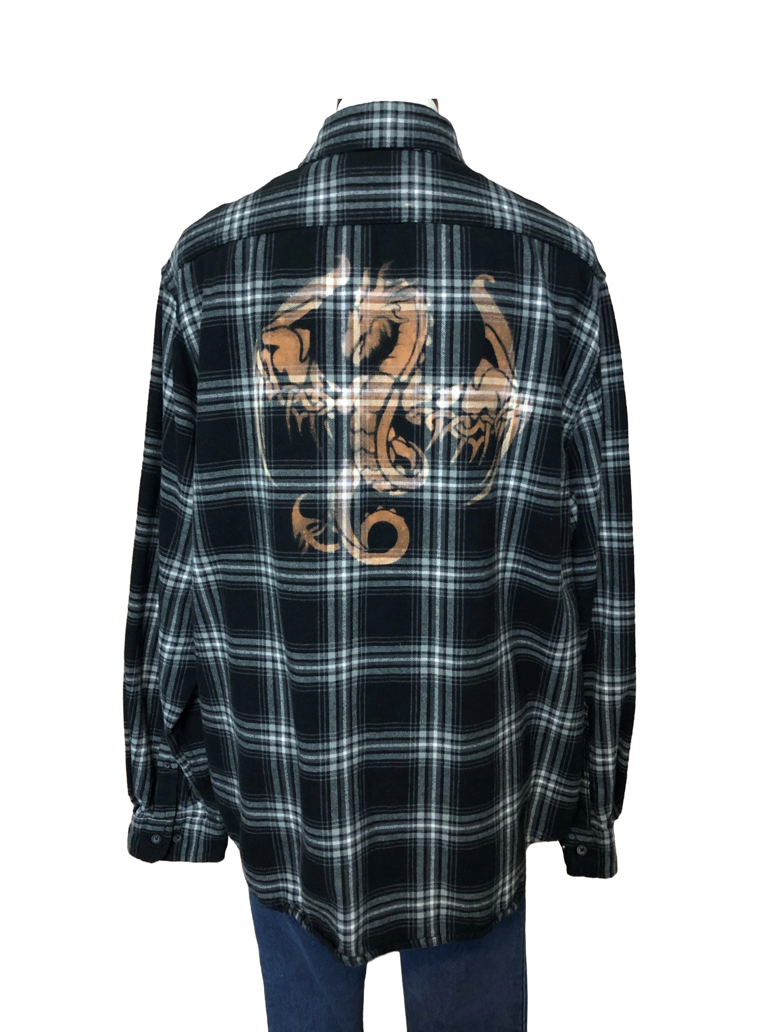 Dragon Flannel - Mens XL