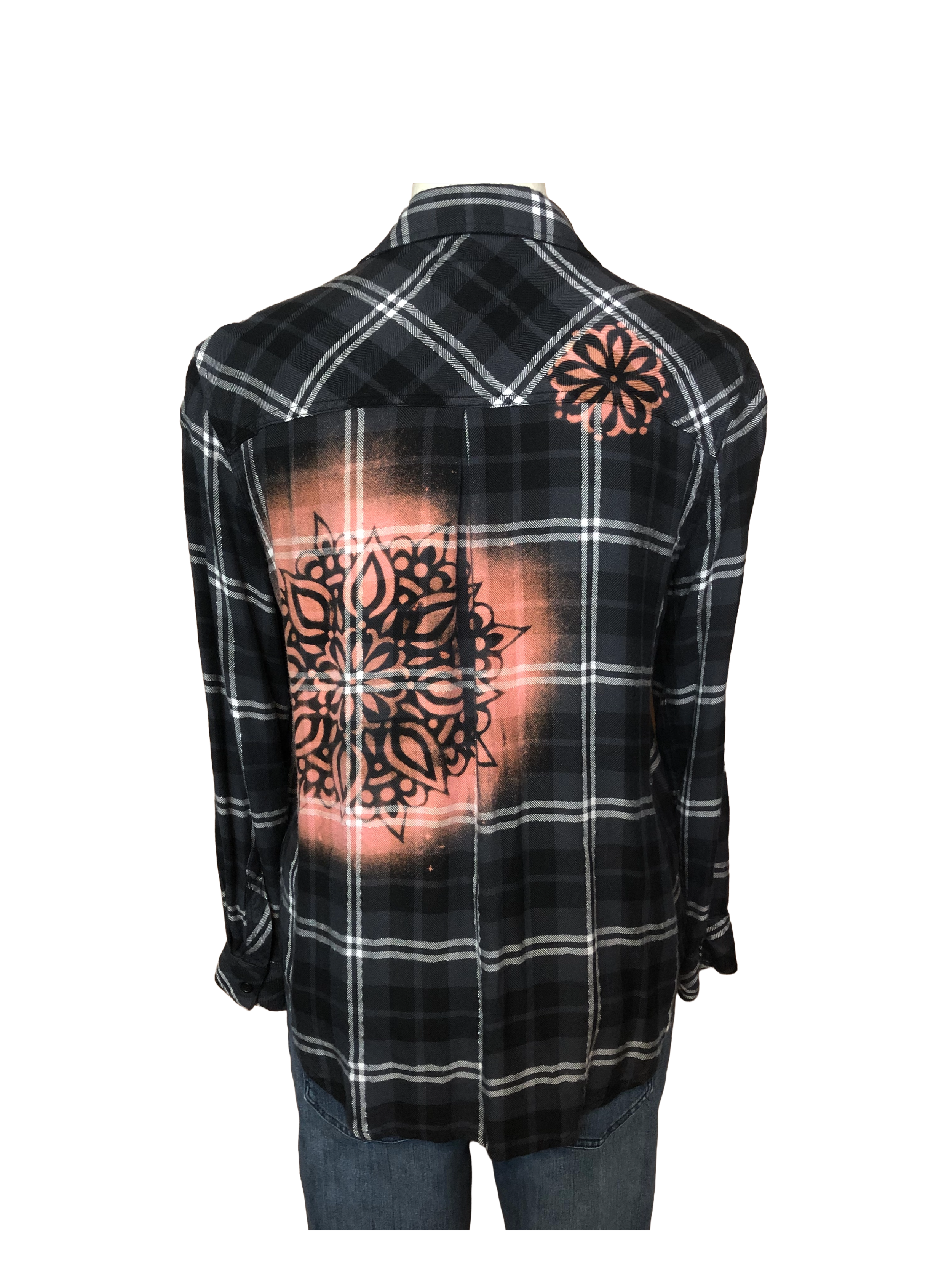 Floral Flannel - Womens M