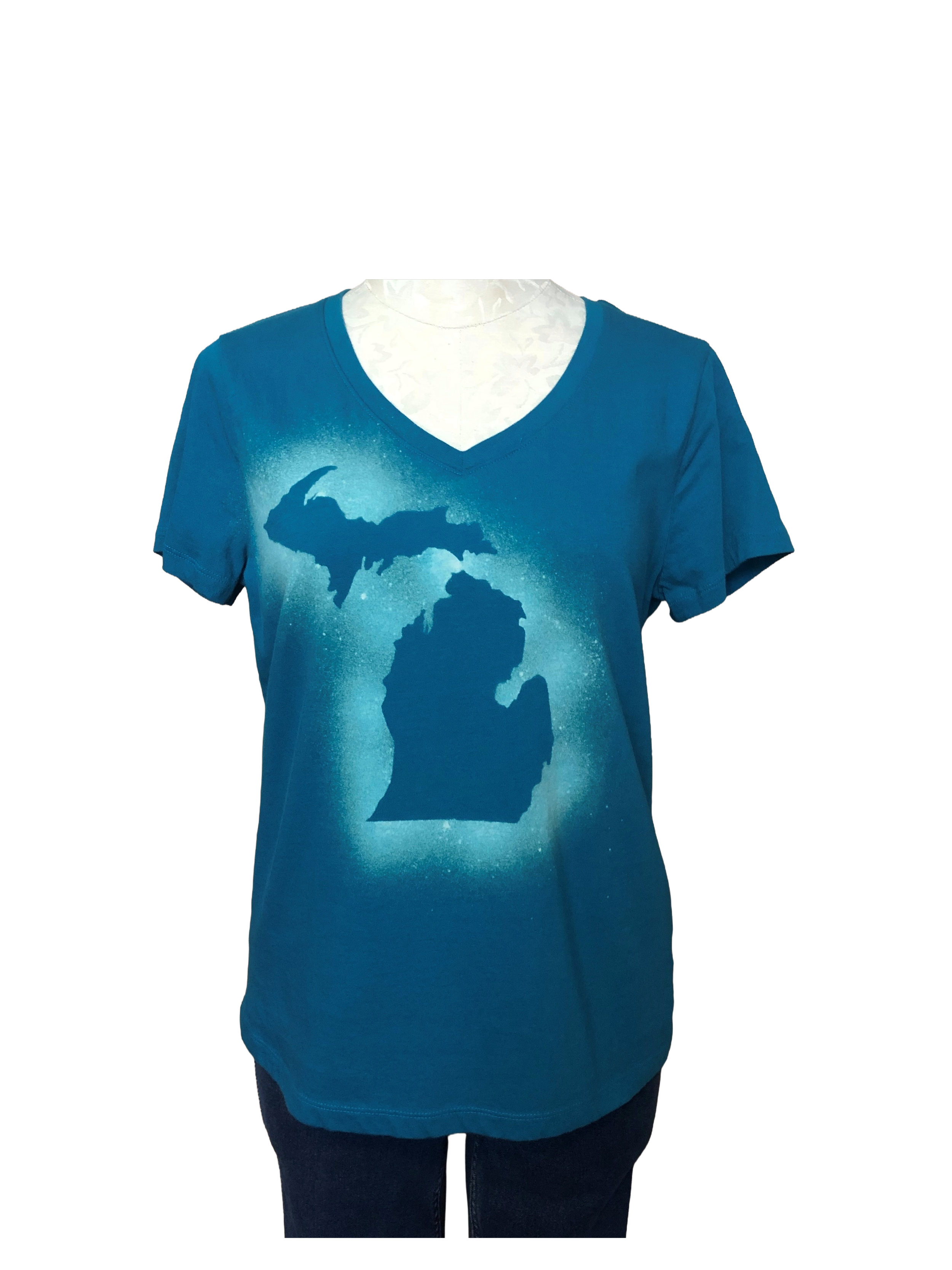 Short Sleeve Michigan Top - Womens M