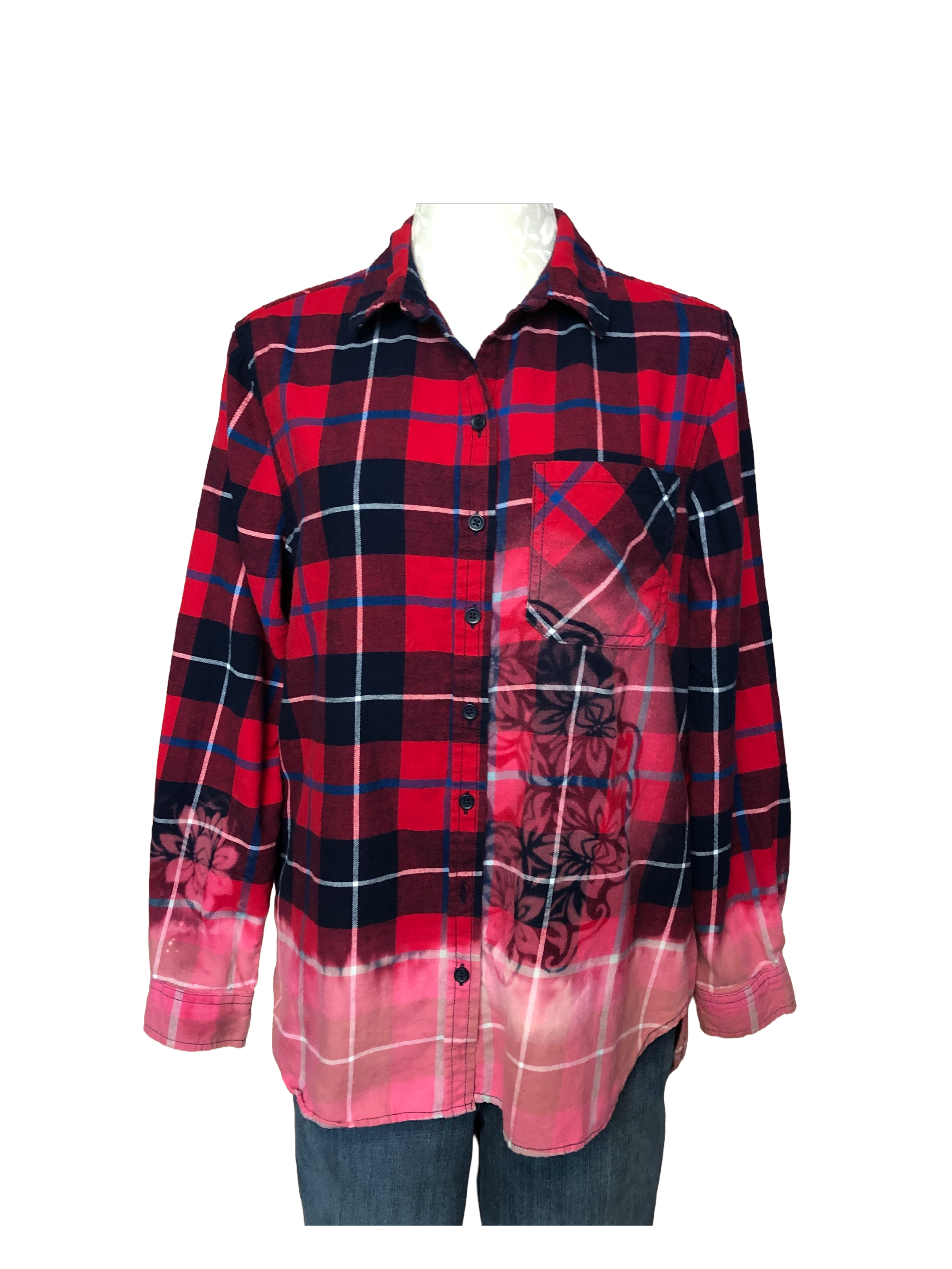 Floral Flannel - Womens S
