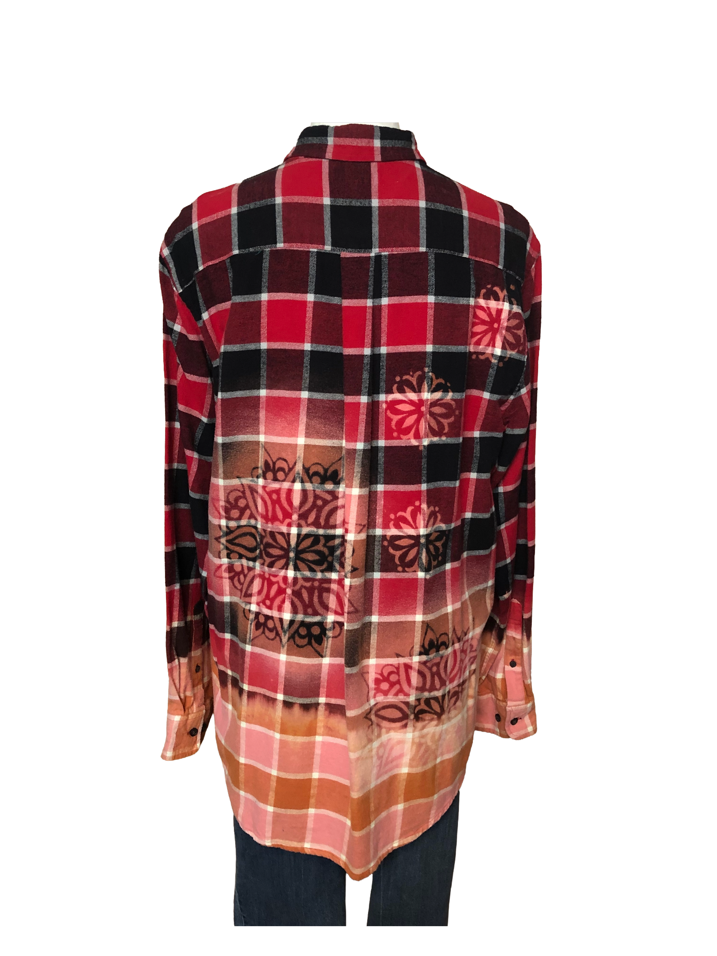 Floral Flannel - Mens L