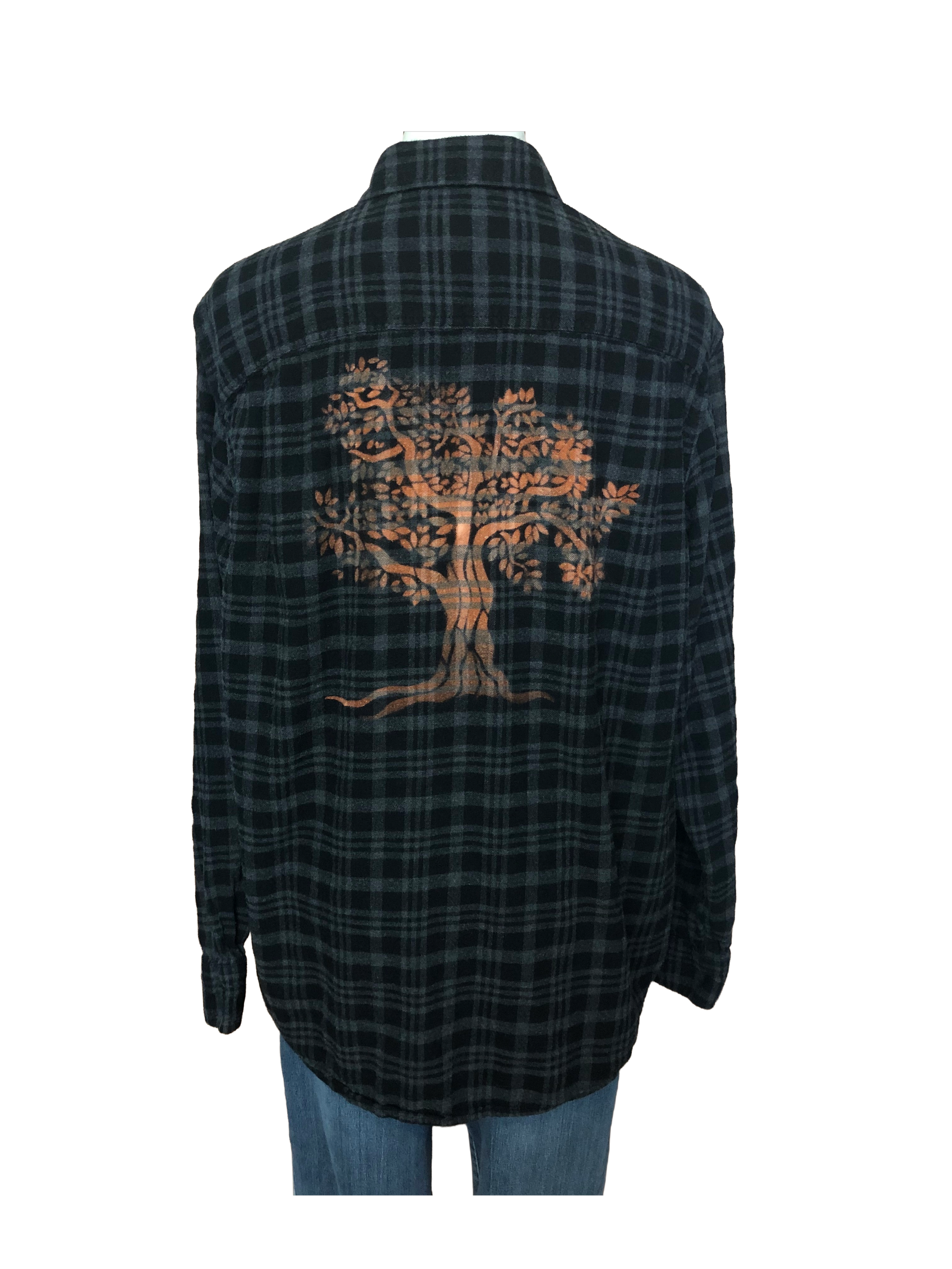 Tree of Life Flannel - Mens XL