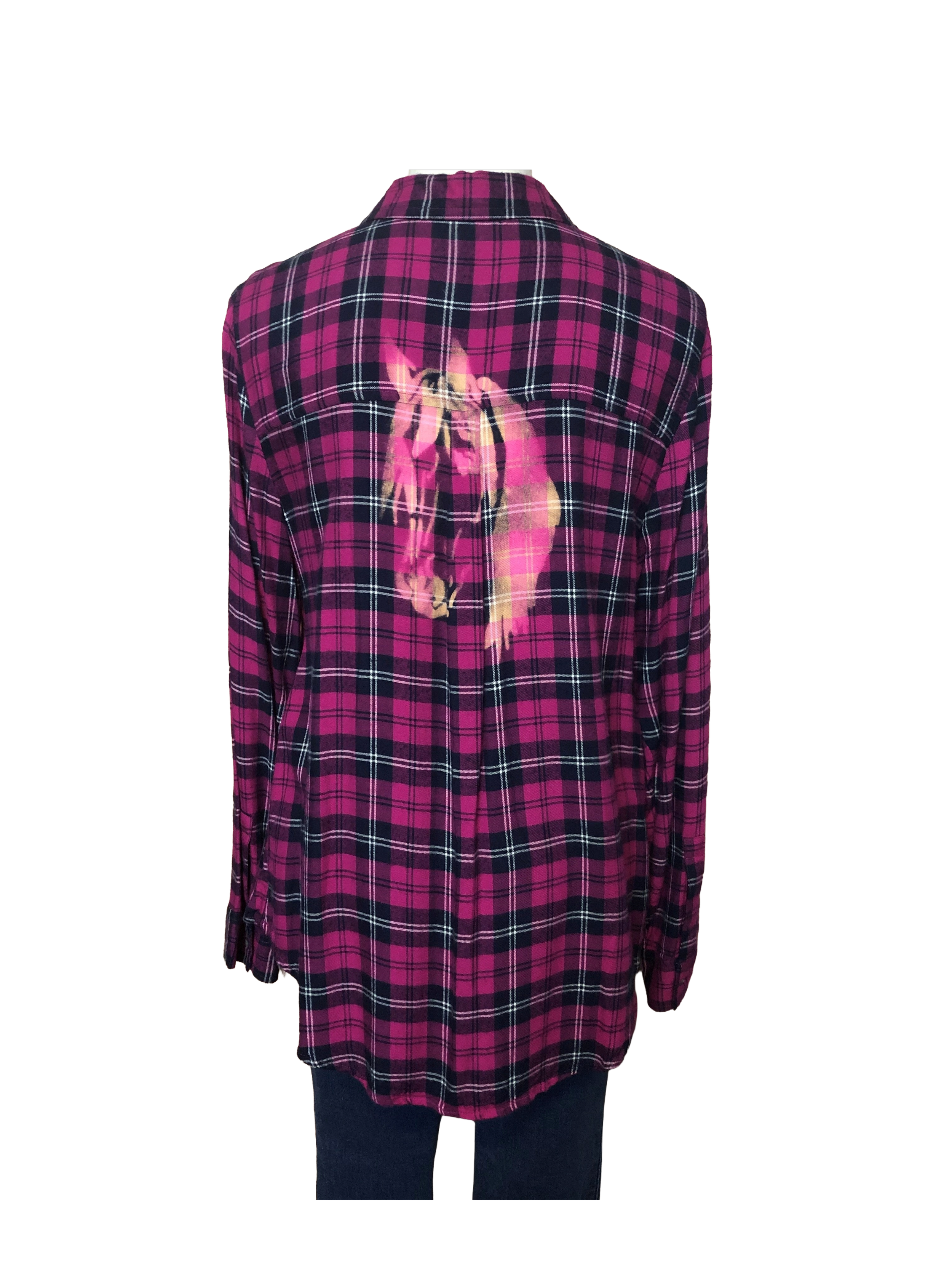 Horse Flannel - Womens L
