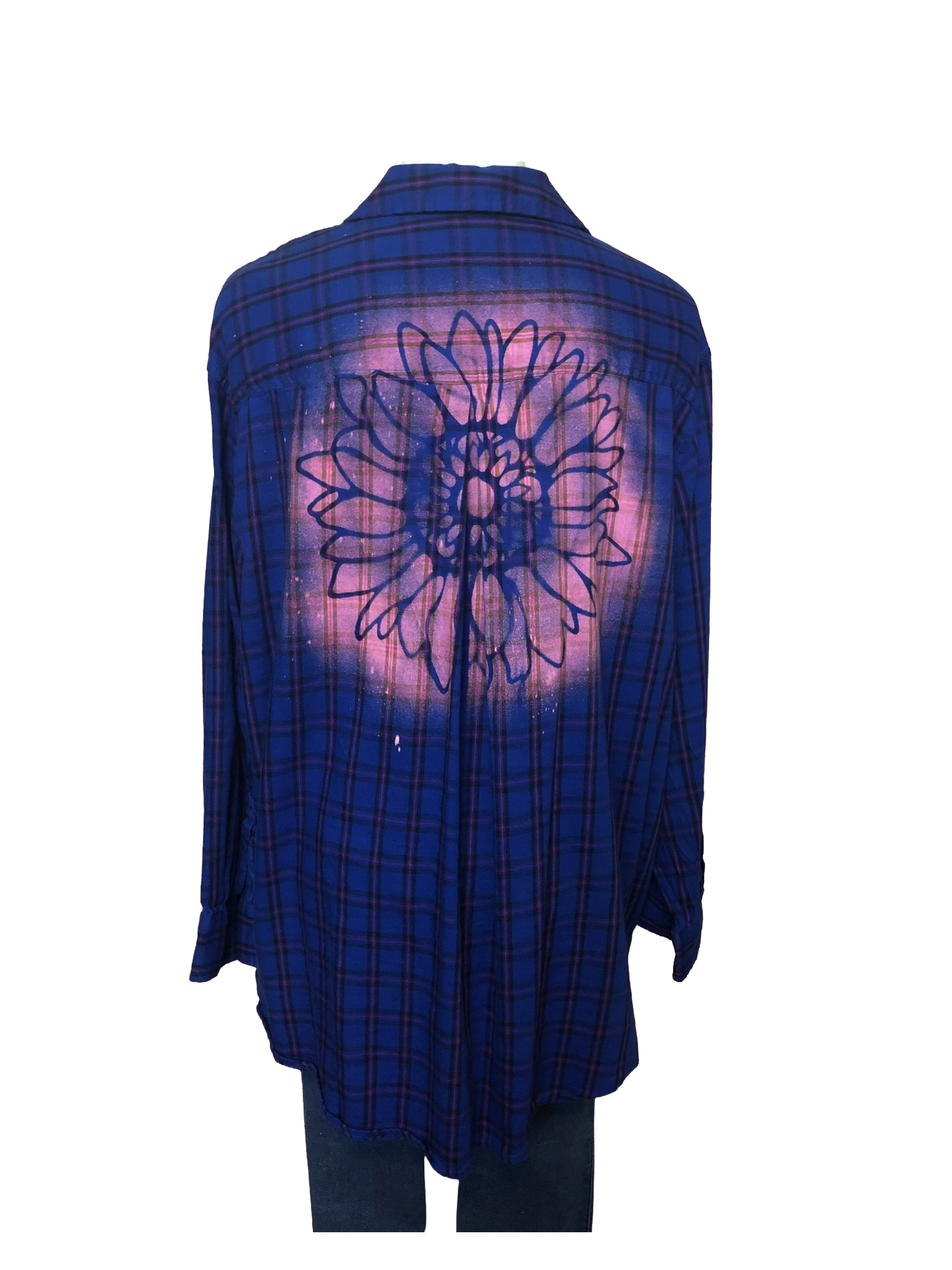 Sunflower Flannel - Womens 1X