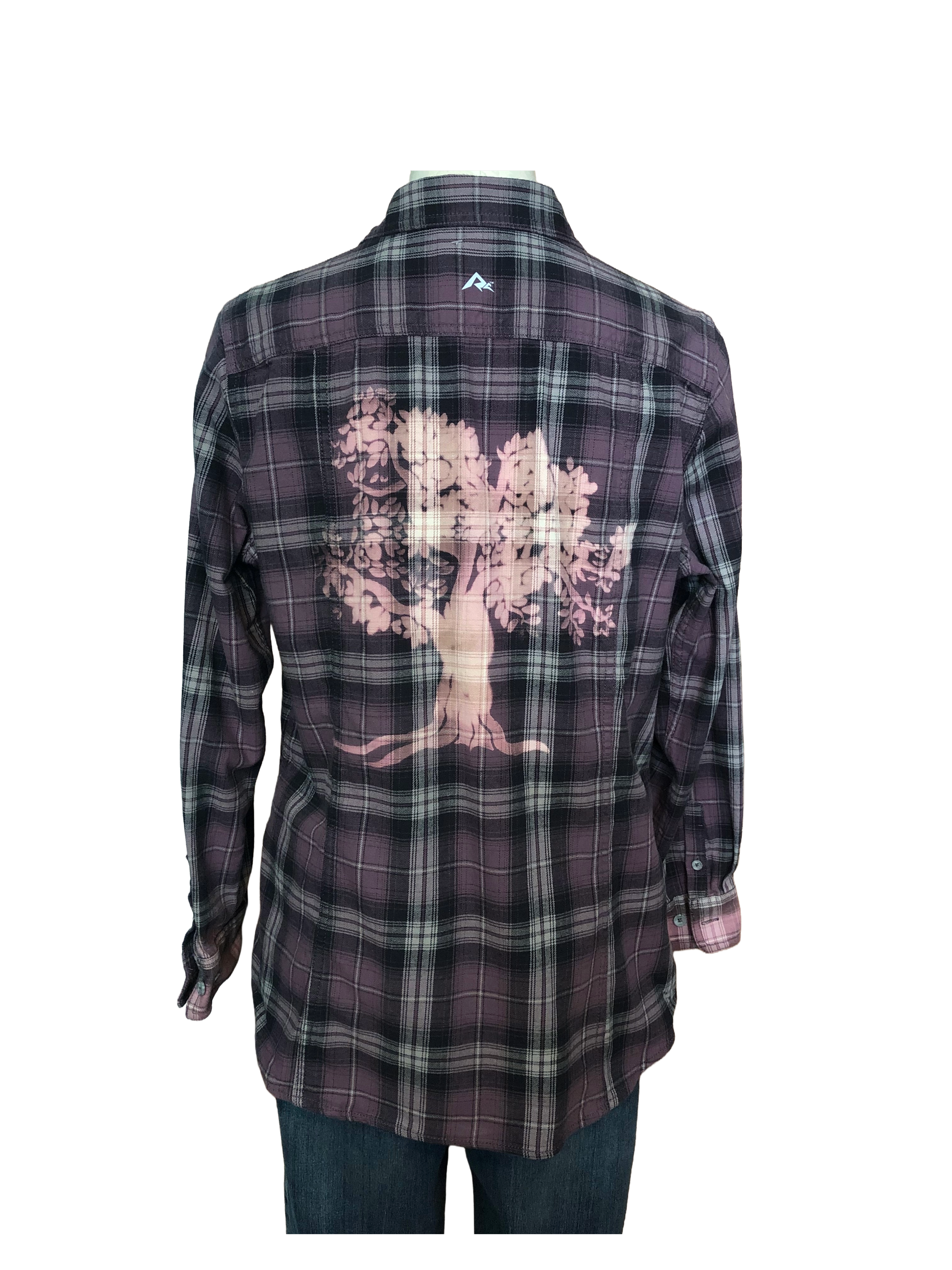 Tree of Life Flannel - Womens L