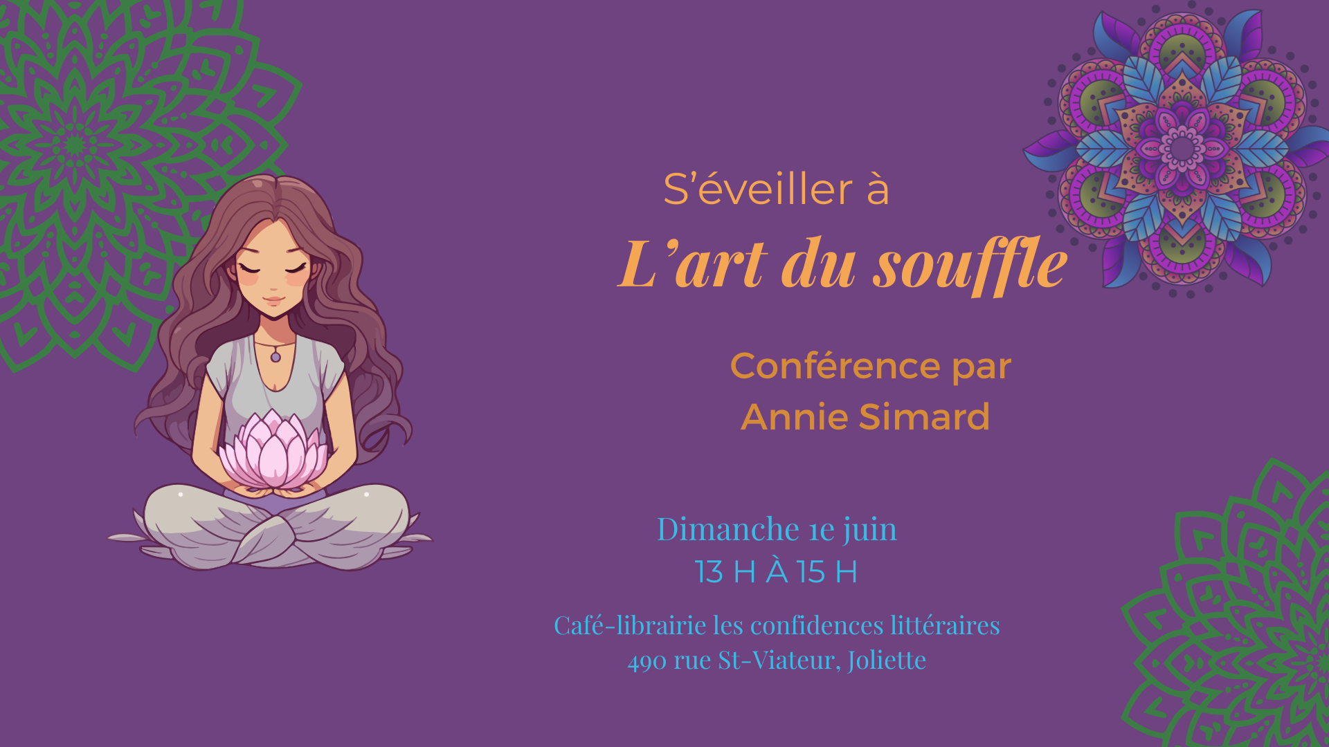 Conférence/atelier - l'art du souffle
