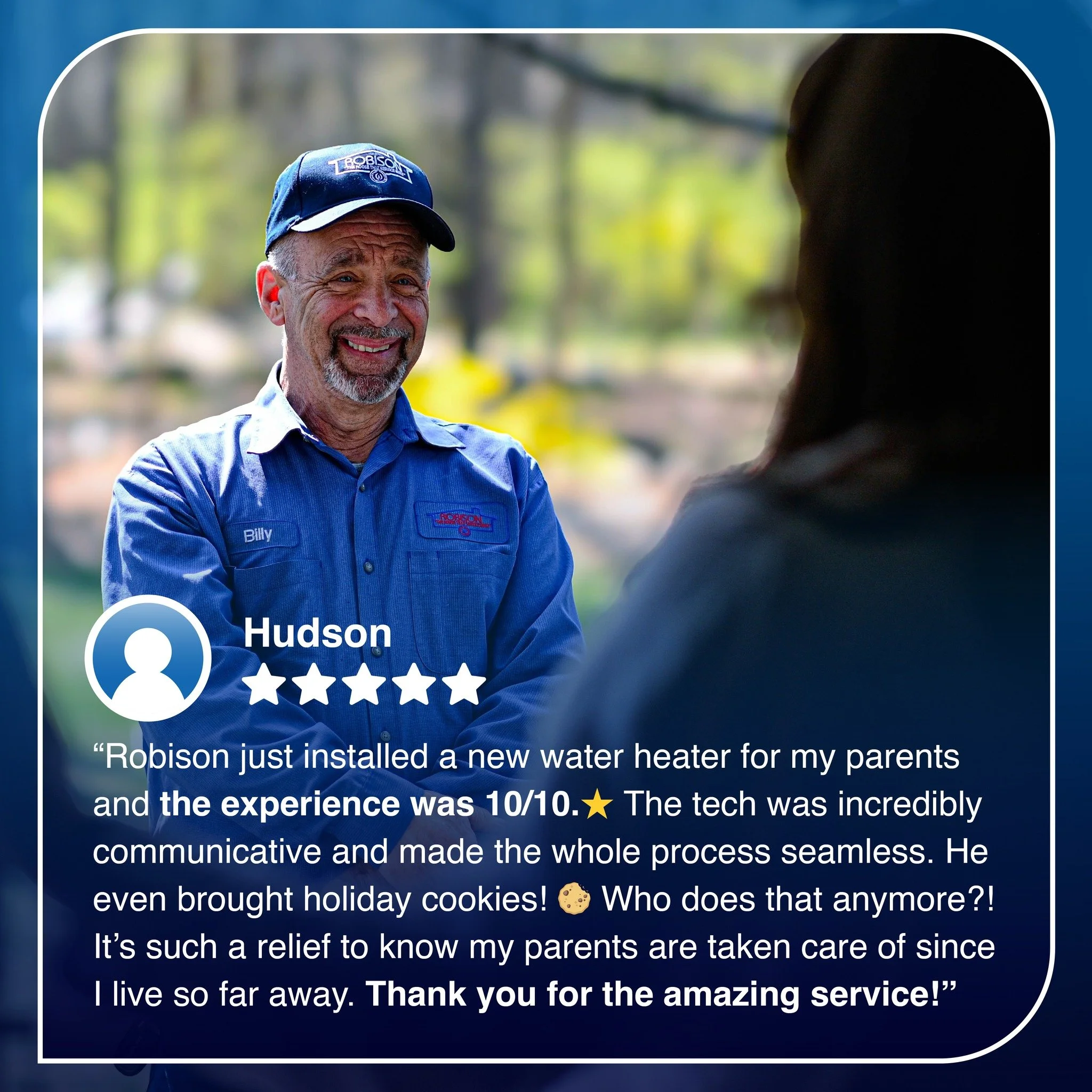 Nothing means more than knowing your loved ones are taken care of 💙 From clear communication to thoughtful service, we&rsquo;re proud to take care of your home like it&rsquo;s our own.

Schedule service with Robison today.
 📞 914-345-5700