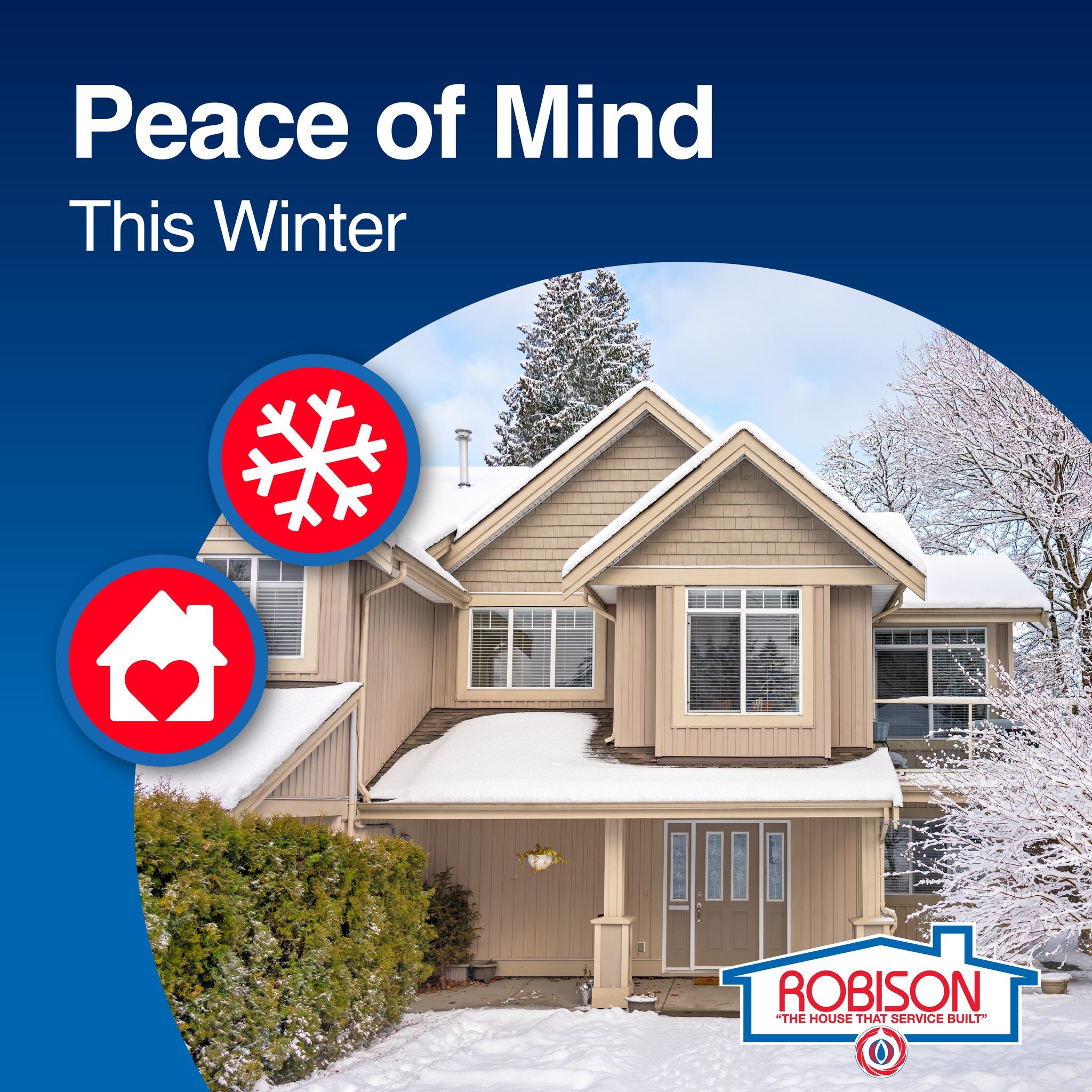 Winter cold can be harsh ❄️, but your home comfort shouldn&rsquo;t be.

From heat to plumbing to hot water, Robison is your one-stop shop for total home comfort. You have a friend in Robison.

👉 Call today for reliable winter service. 914-345-5700