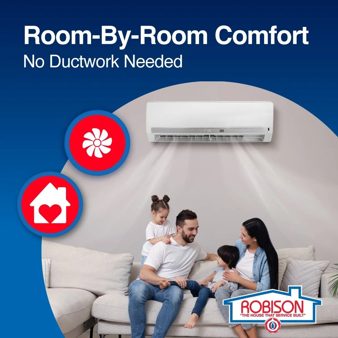Looking for a smarter way to heat and cool your home?

Mini split systems give you efficient, year-round comfort without the need for ductwork. Perfect for older homes, additions, or spaces that never feel quite right.

✔ Heat + cool in one system
✔ 