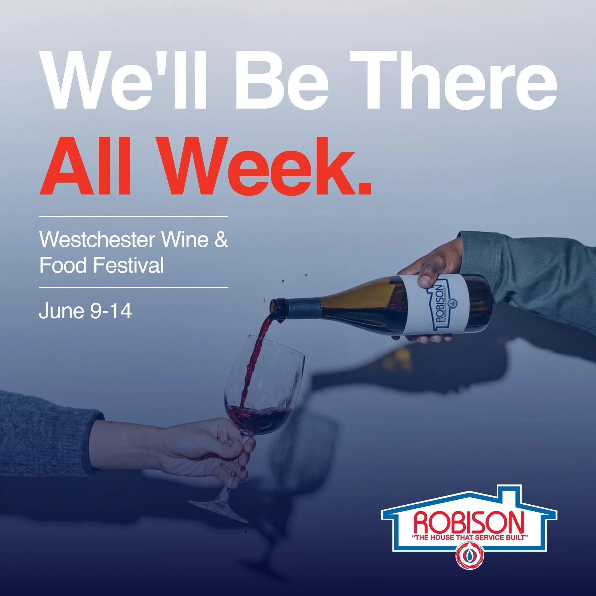 It's Festival Week! 🍷✨ Catch the Robison team at Westchester Magazine's Wine &amp; Food Festival all week long (06/09&ndash;06/14). Treat your taste buds and hear about why we&rsquo;re your one-stop-shop for total home comfort.

Grab your tickets us