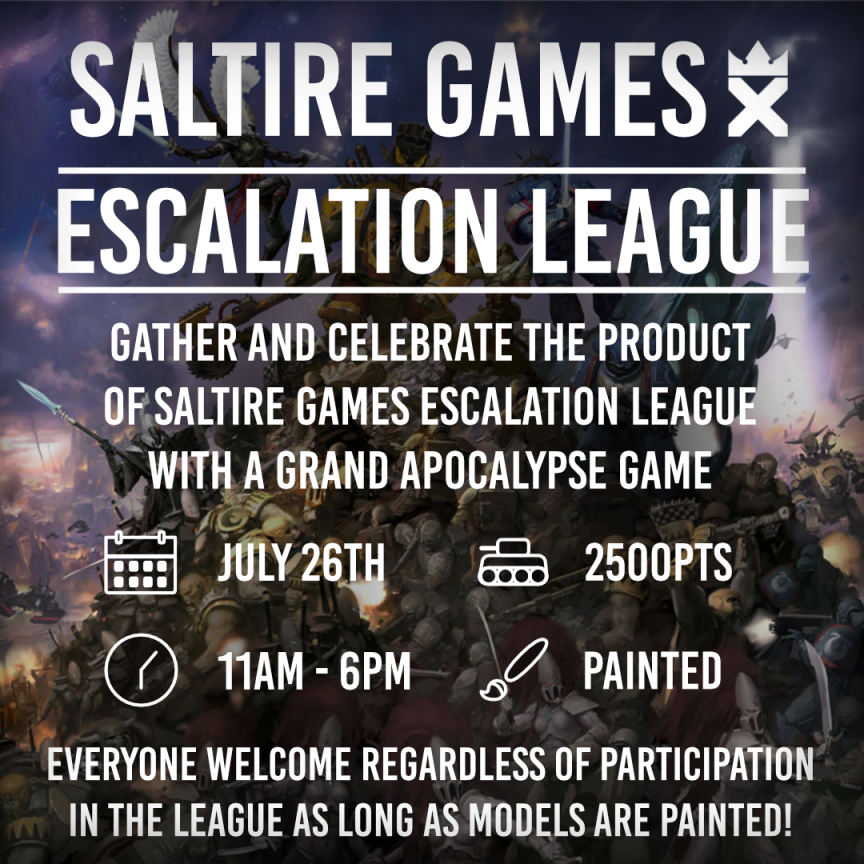 Saltire games Escalation Apocalypse 