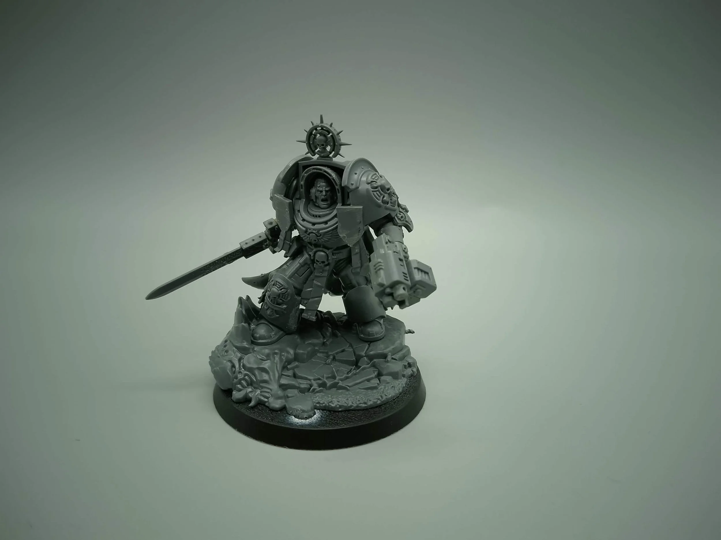 Captain in Terminator Armour