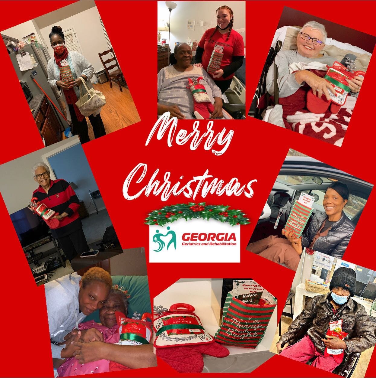 Merry Christmas from your favorite homecare provider:
Georgia Geriatrics &amp; Rehab! 🎄❤️💚 #homecareagency #georgia #elderlycare #seniorcare #medicare