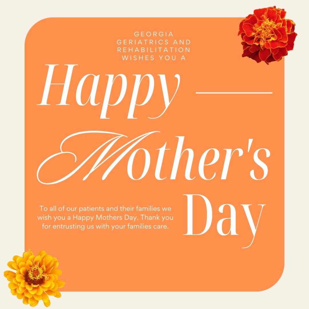 Happy Mothers Day to all of our patients and their families! We are so appreciative of your constant commitment to your relatives and own personal care. ✨🧡💛🩵