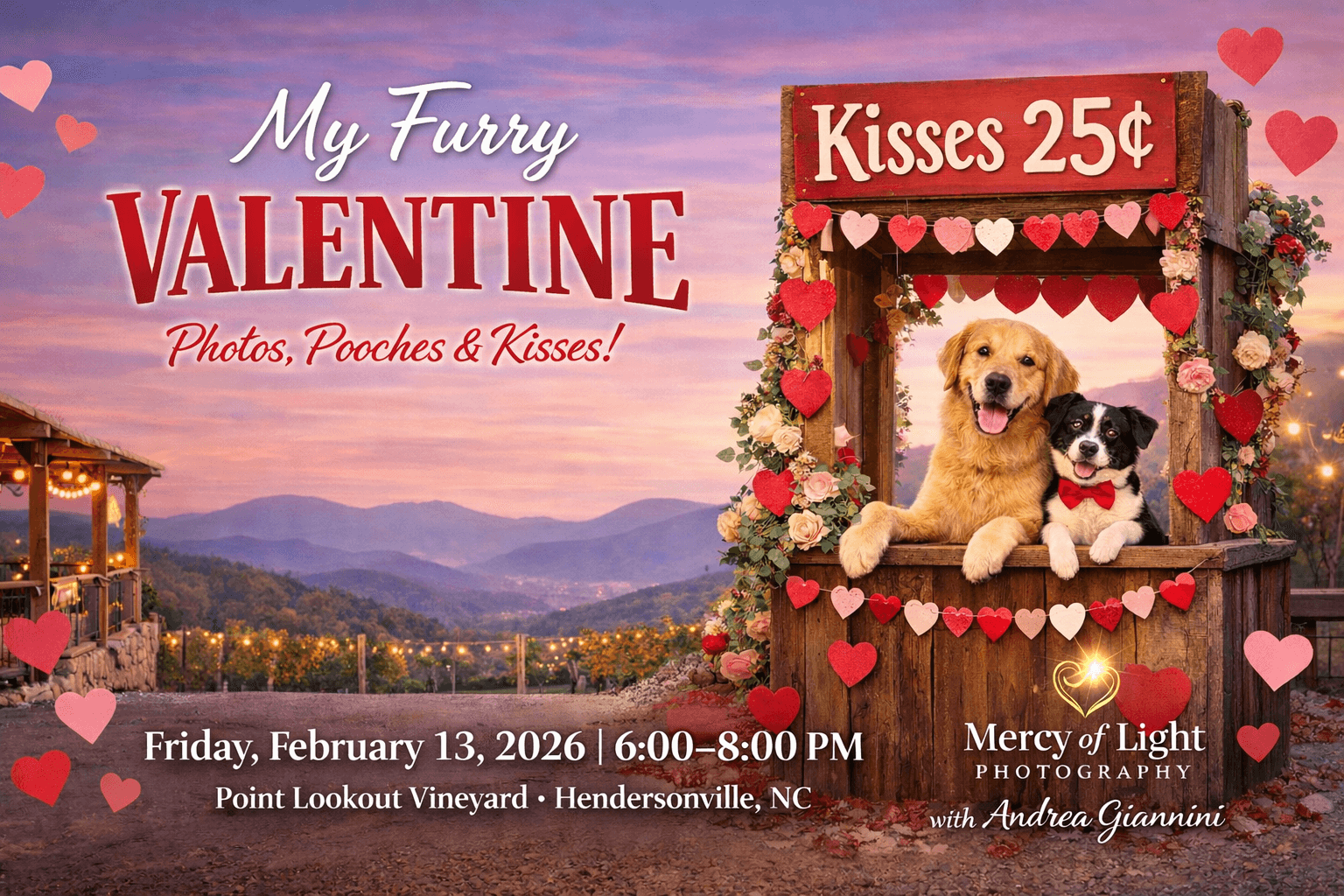 My Furry Valentine: Photos, Pooches and Kisses