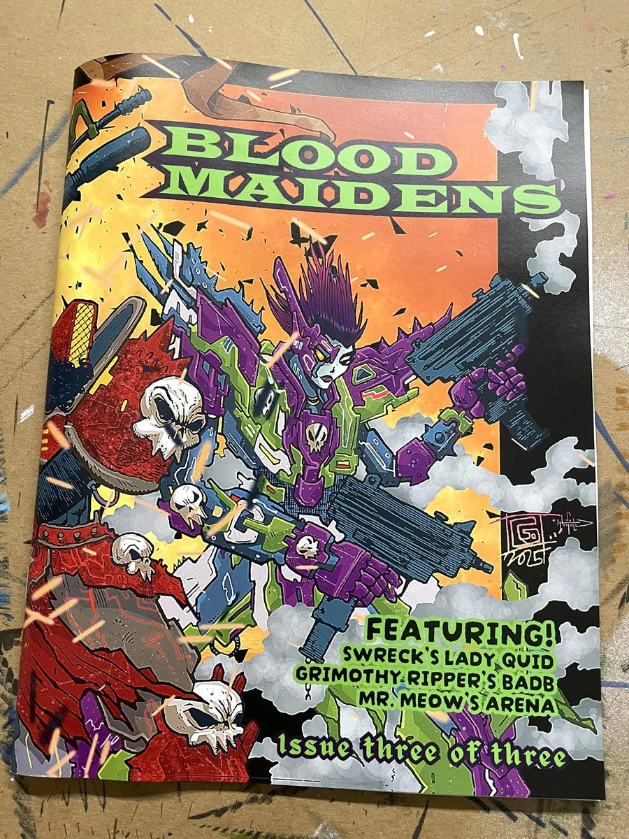 Blood Maidens #3: An Indie Female-Led Barbarian Epic Anthology