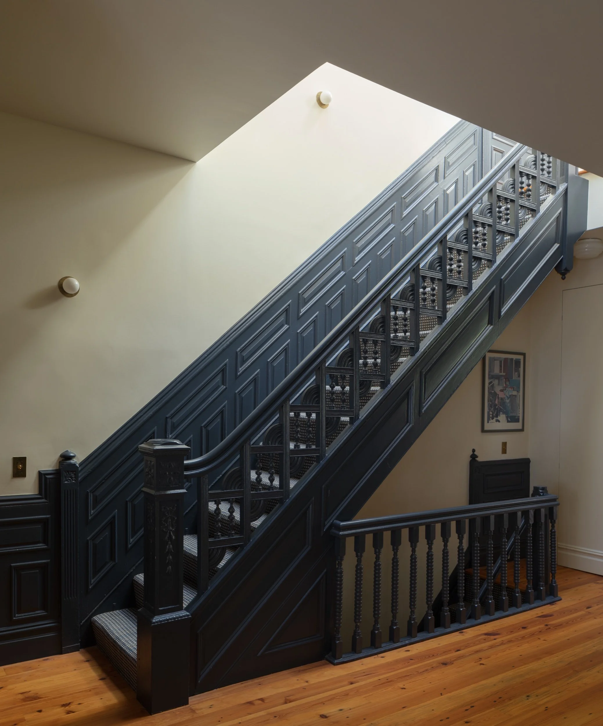 Restored stair