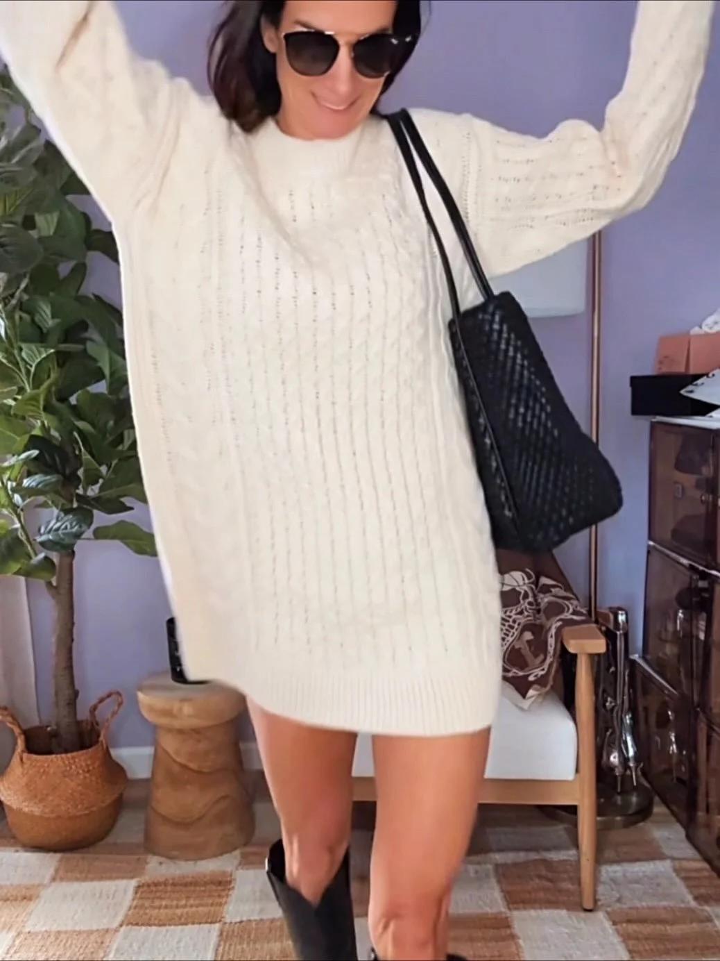 Sweater weather but make it sassy 🤍
This cable knit mini from @vicicollection is giving cozy chic vibes all season long &mdash; just add boots and a bold attitude 😘

Comment DRESS for links!
Use code NICOLECOLEE30 for 30% off!

#ViciPartner #Sweate