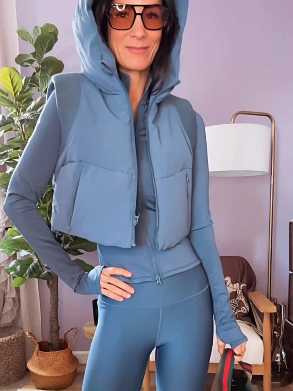 Fifty shades of cool girl energy 💙

From gym to street &mdash; this ALO fit is serving main-character vibes all day long.  The color, the fit, the attitude&hellip; perfection.

Comment BLUE for links 💫

#ALO #AthleisureStyle #StreetToStudio #OOTD #