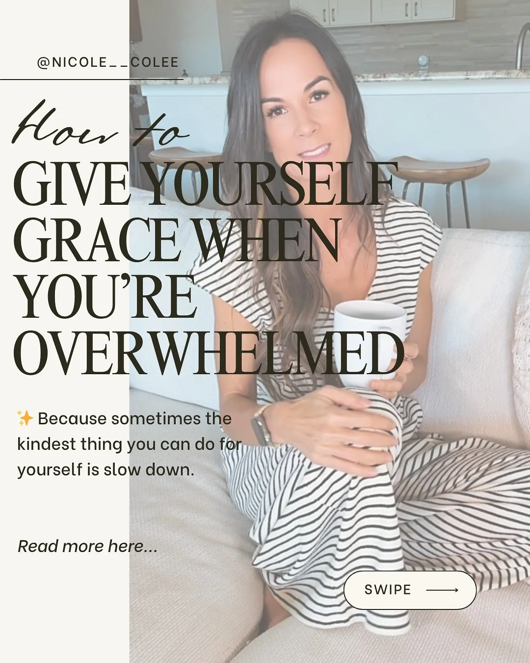 When you&rsquo;re overwhelmed, remember: you don&rsquo;t have to have it all together to be doing your best.

Give yourself permission to slow down, to rest, to not know.

Grace isn&rsquo;t something you earn &mdash; it&rsquo;s something you allow. ?