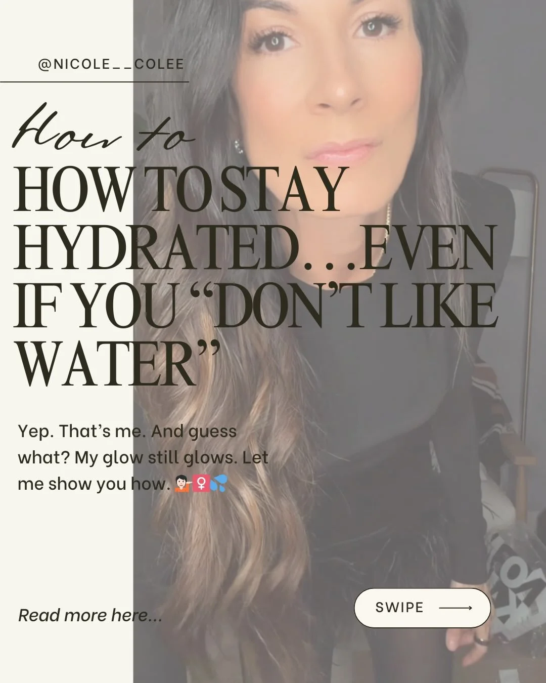 Hydration&hellip; but make it doable 💧✨ Because if drinking plain water feels like a chore, I&rsquo;ve got news for you &mdash; you&rsquo;re not broken, you&rsquo;re just a flavor girl.

This is exactly how I stay hydrated without forcing boring wat