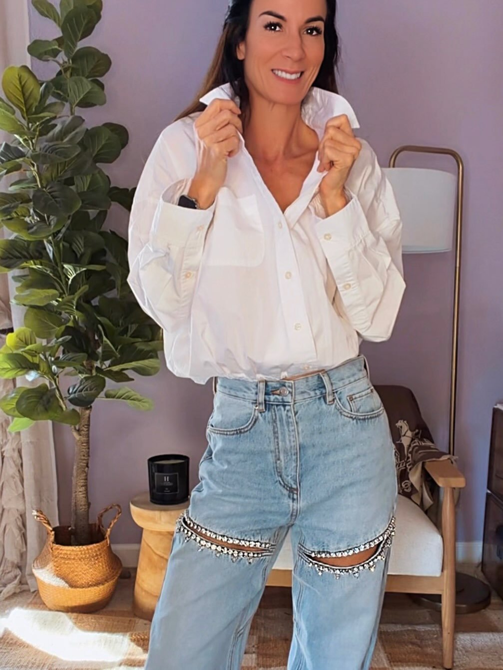 If you know, you know&hellip; I&rsquo;m a forever denim connoisseur and yes, this addiction runs deep 😏👖

These jeans? Cream of the crop. Top of the list. Elite status. 💬 Comment DENIM for links

The fit, the details, the attitude &mdash; they ins