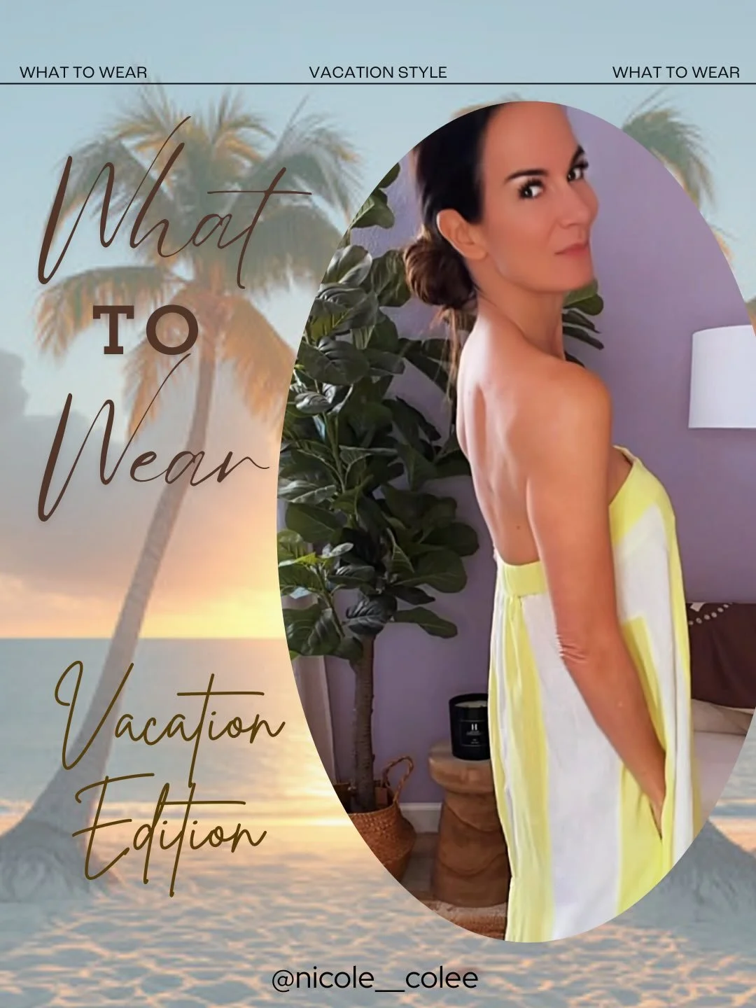 Vacation wardrobe = activated ☀️🌴
From beach day chic to glam resort lunches and Miami vibes&hellip; I&rsquo;ve got every outfit covered so all you have to do is sip, slay, repeat 💅🏼

These are my go-to vacation looks for sunshine days, poolside c