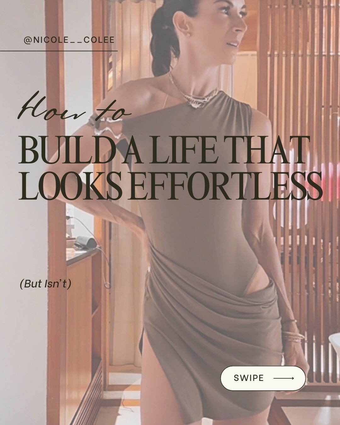 How to build a life that looks effortless&hellip; without posting every step.

I&rsquo;ve learned that quiet discipline hits harder than loud progress.

The gym.
The business calls.
The boundaries.
The editing.
The consistency.

Not everything needs 