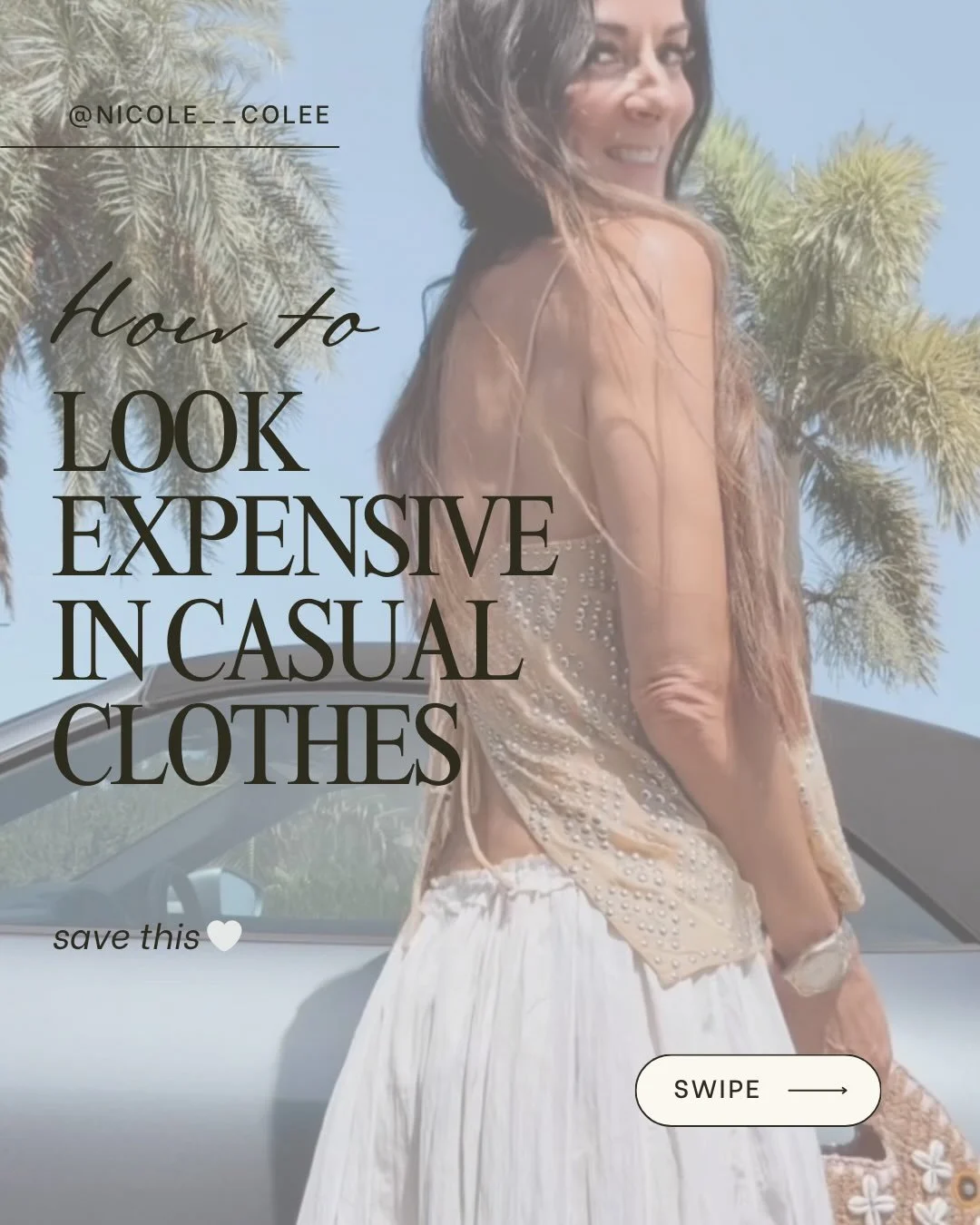 You don&rsquo;t need a designer wardrobe to look expensive&hellip; you just need to know how to style what you already have 💁&zwj;♀️✨

It&rsquo;s the fit, the details, the simplicity&mdash;and the way you carry yourself. Casual doesn&rsquo;t have to