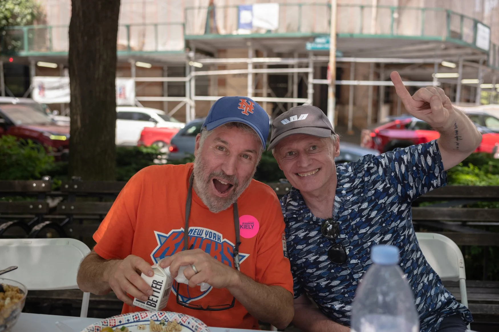 Two Laughing Men, The Longest Table, Tribeca Park, 2026
