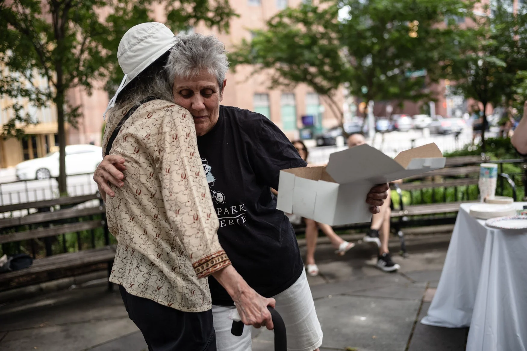 Saying goobye to Madeline Lanciani owner of Duane Patisserie. Duane Patisserie was the favorite neighborhood sweet spot. 