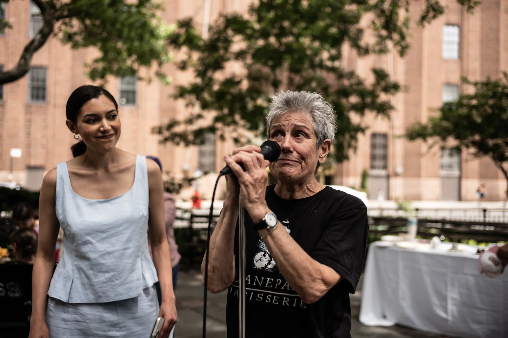 Somer and Madeline Lanciani owner of Duane Patisserie, The Longest Table, Tribeca Park, 2026