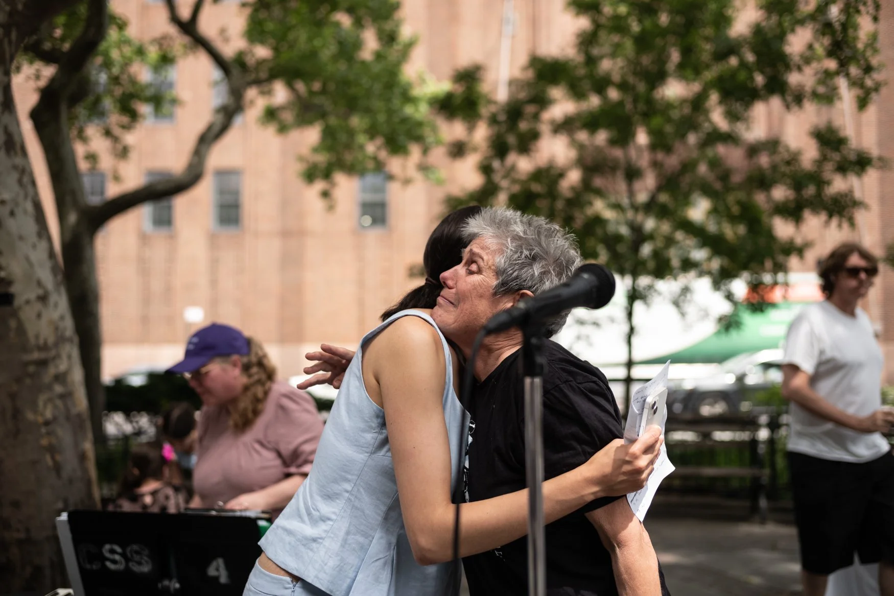 Saying goodbye to Madeline Lanciani owner of Duane Patisserie, The Longest Table, Tribeca Park, 2026