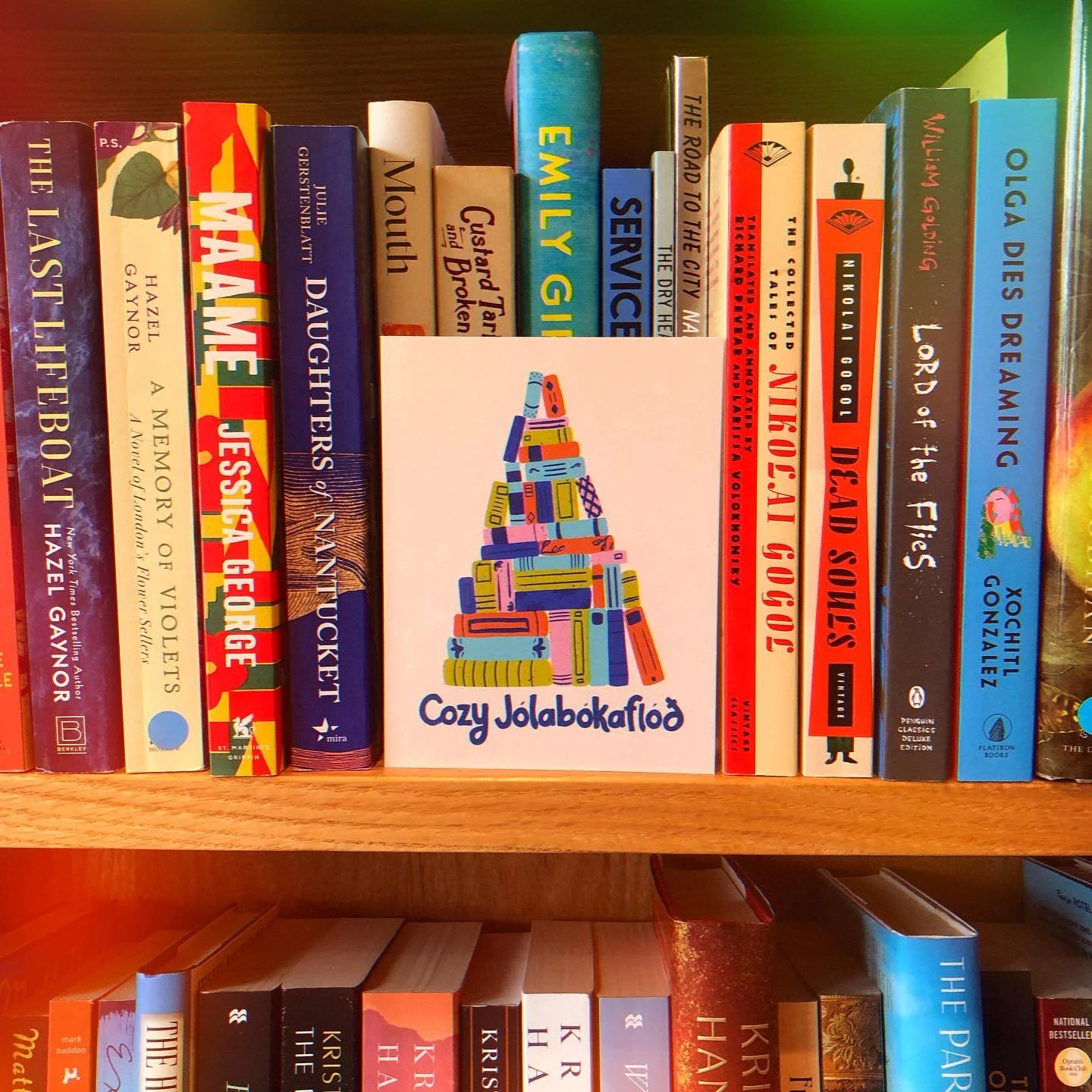 JOLABOKA-what?!?! 

Anything involving a Book Flood is our kind of afternoon program! ❄️🌊🤓📚🎄

Glendora Bookshop is thrilled to partner with @buchanan.district.library for its Jolabokaflod event, tomorrow Saturday 11/23. Bring a book&mdash;or chec
