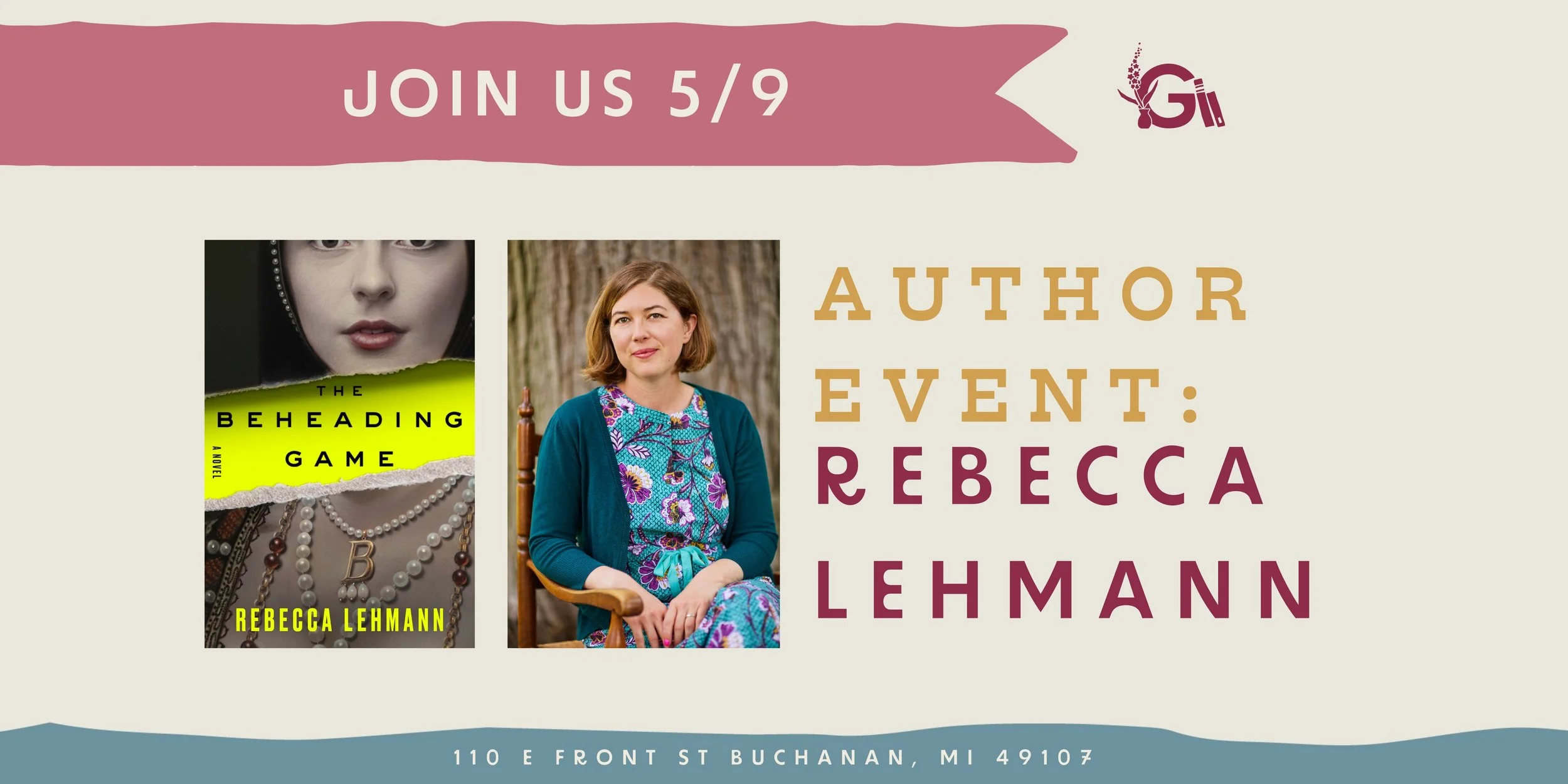 Author Event with Rebecca Lehmann