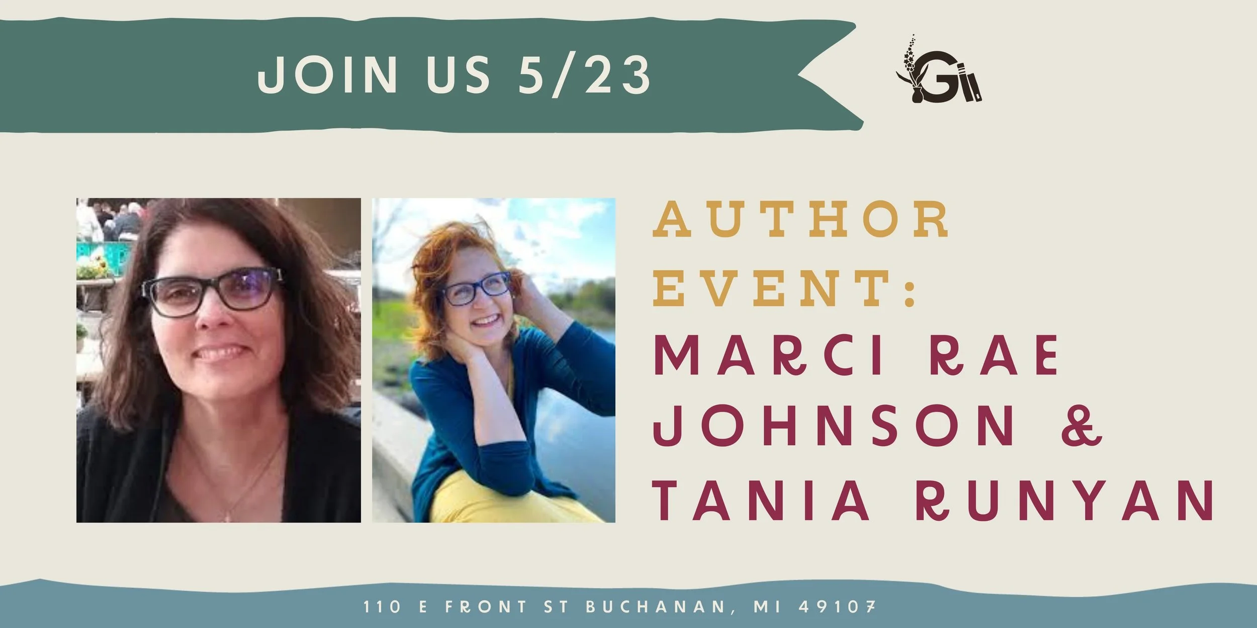 Author Event: Marci Rae Johnson and Tania Runyan