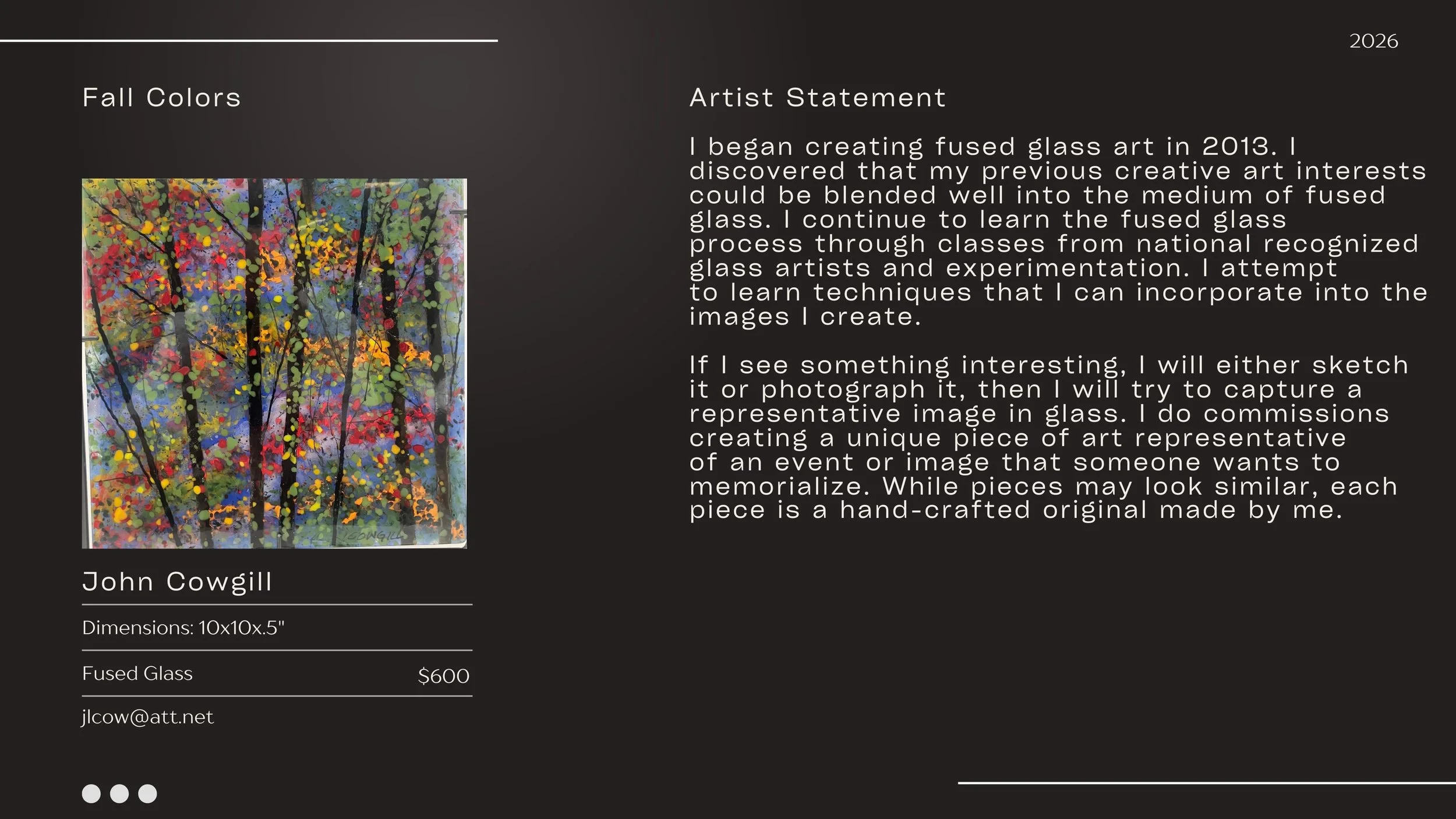 John Cowgill, 2025 LAG Annual Show.jpg