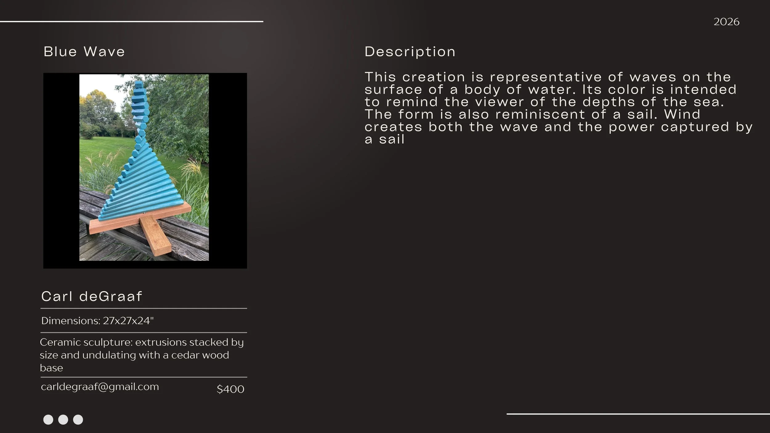 Carl deGraaf, 2026LAG Annual Show (2).jpg