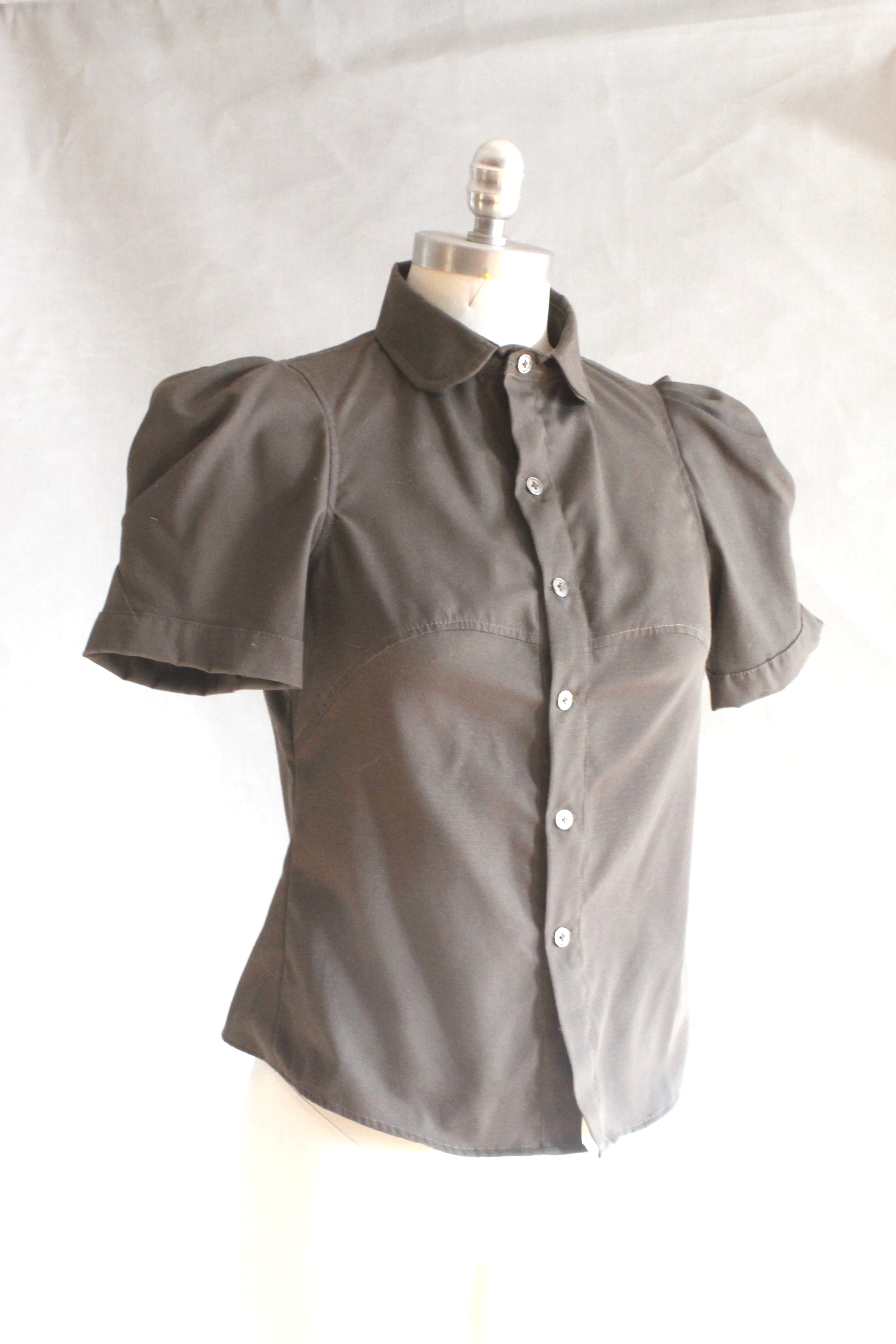 Origami Sleeve Button Down