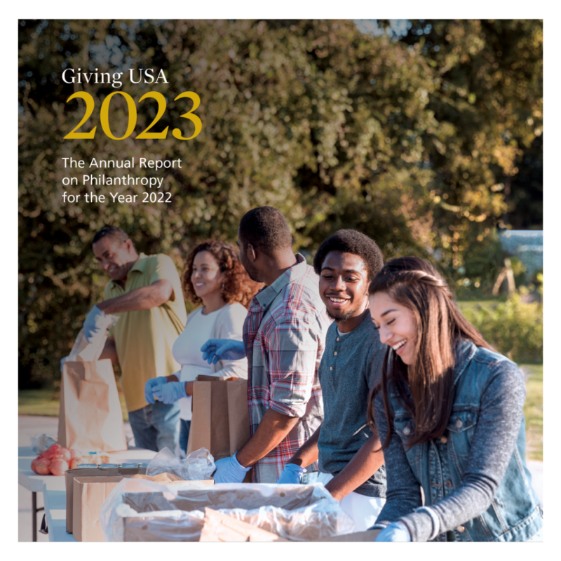 As I See It: Giving USA 2023: The Annual Report on Philanthropy for the Year 2022 Released Today