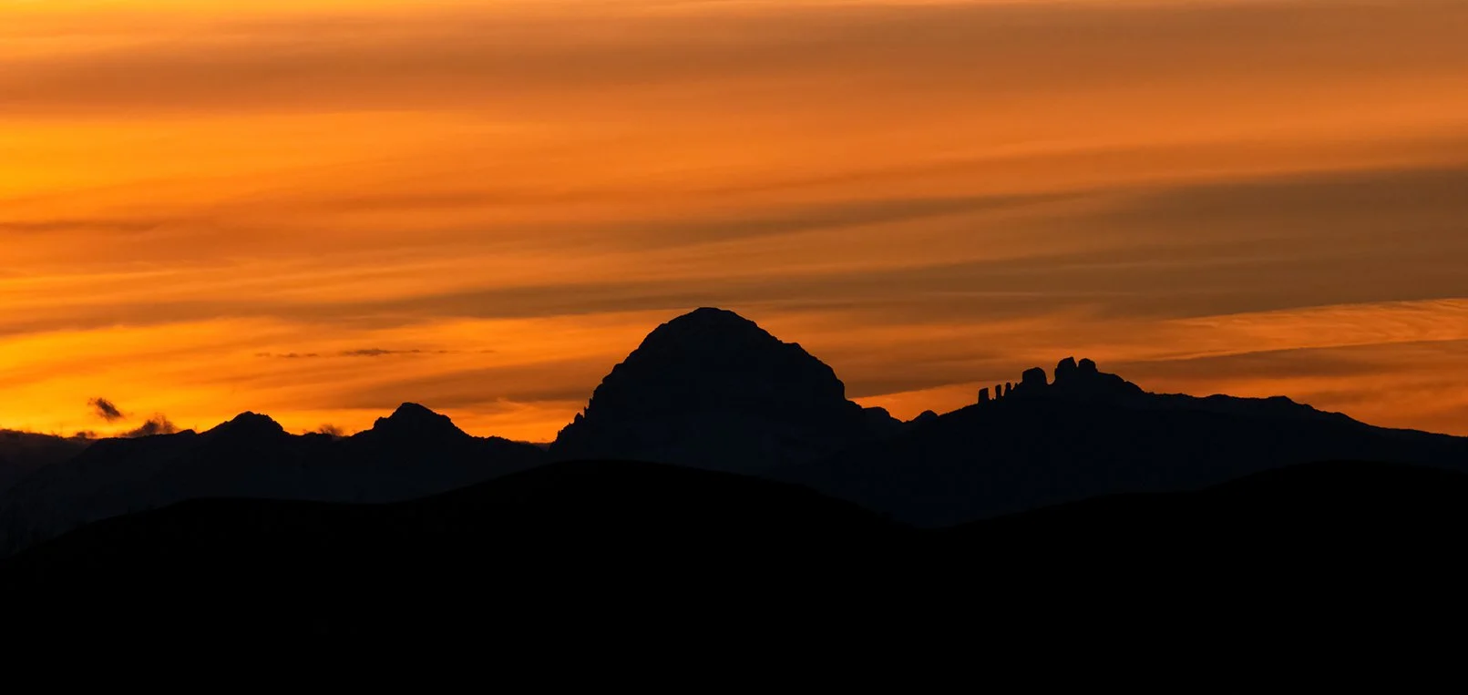 Sunset With The 7 Sisters