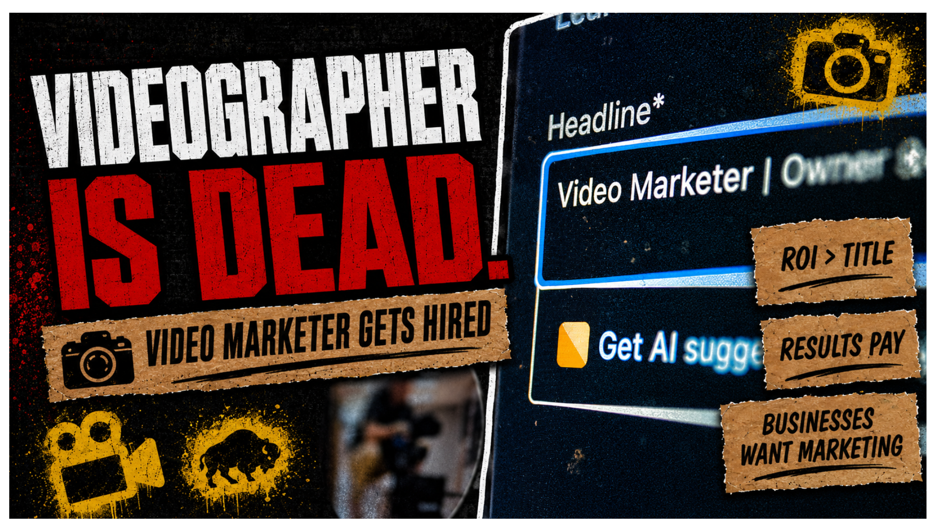 “Videographer” is Dead