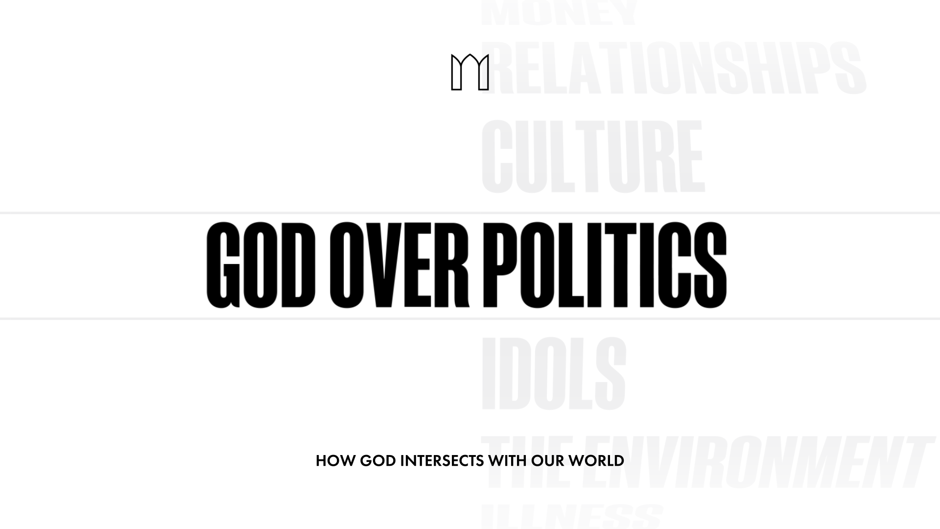 God Over Politics