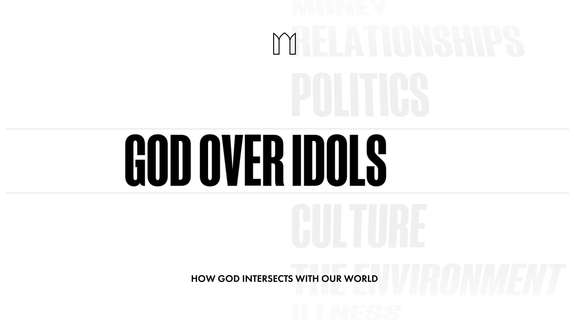 God Over Idols