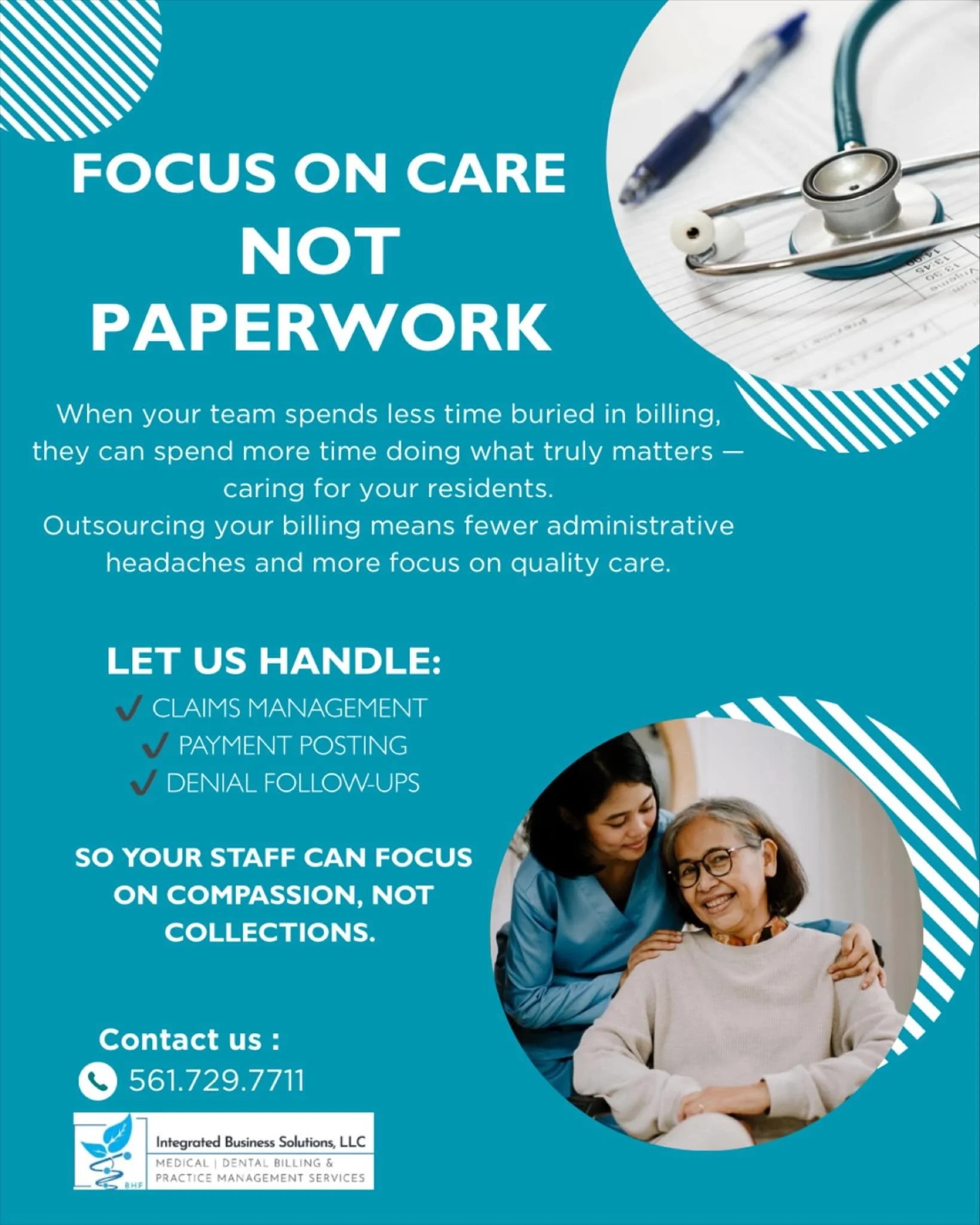 Call Now! #AssistedLiving #BillingSolutions #HealthcareBilling #SeniorCare #OperationalExcellence #FocusOnCare #BHF