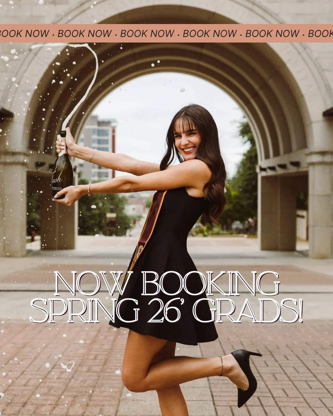 2026 grad sessions are officially open 🎓

i&rsquo;ve made booking completely hassle-free this year through a new scheduling system on my website. pick your date, choose your package, and you&rsquo;re booked. easy!

if you&rsquo;re graduating in 2026