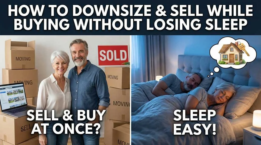 How to Downsize and Sell Your Home While Buying Another Without Losing Sleep