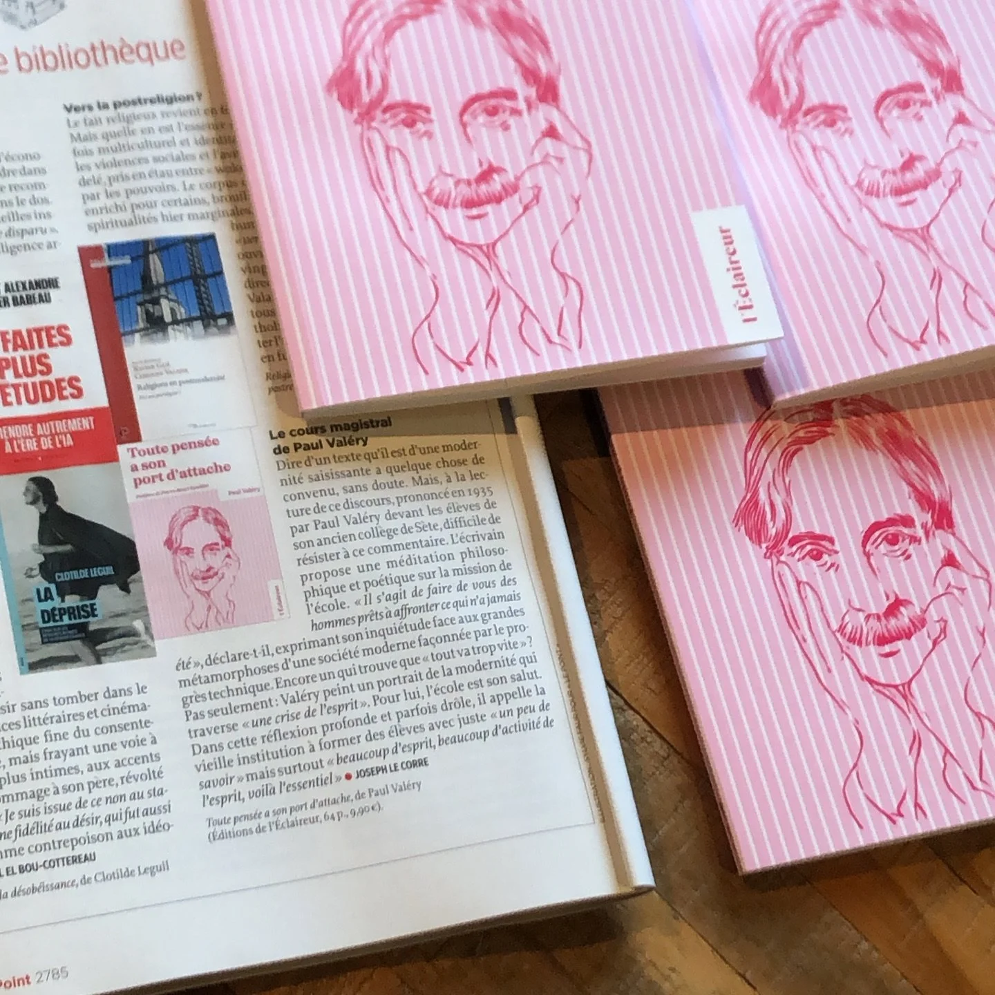 &laquo;&nbsp;Le cours magistral de Paul Val&eacute;ry&nbsp;&raquo;

Article de Joseph Le Corre sur notre r&eacute;cente publication de &laquo;&nbsp;Toute pens&eacute;e a son port d&rsquo;attache&nbsp;&raquo; &agrave; lire dans la version papier du @l